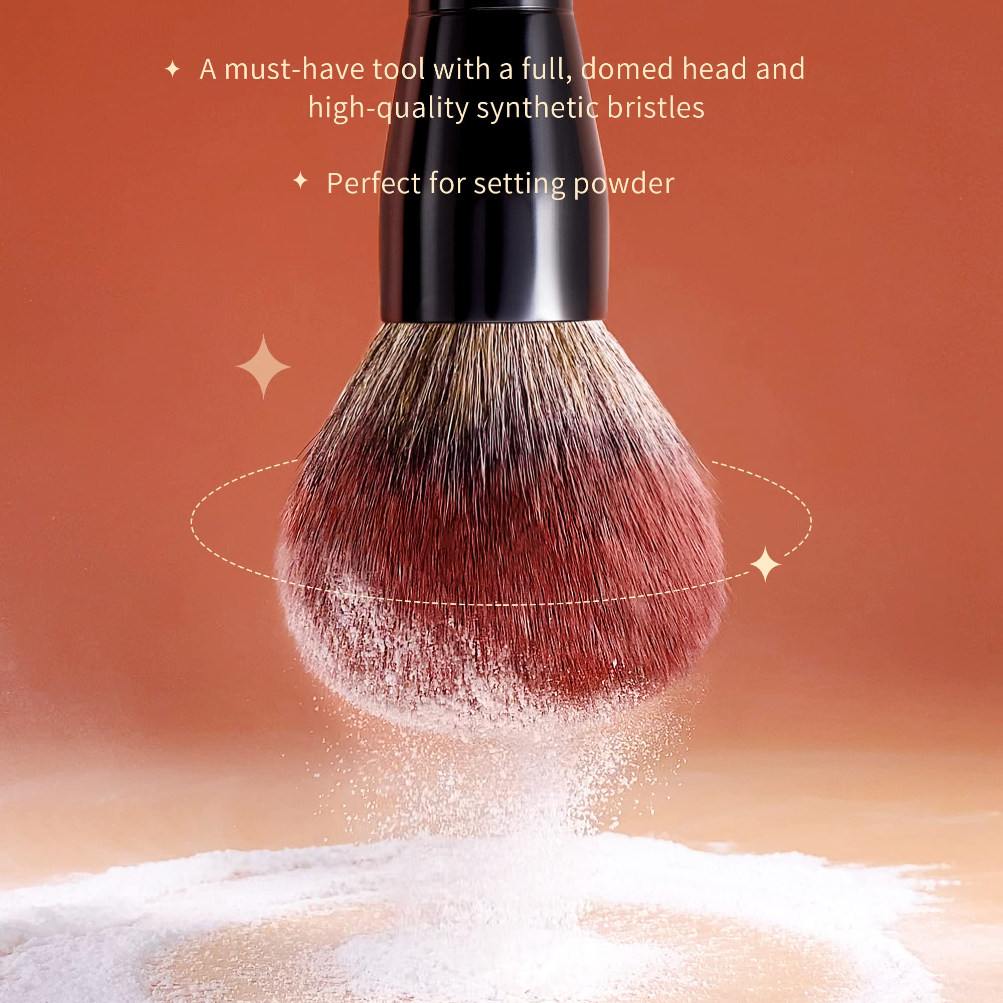Jessup Powder Makeup Brush, Large Finishing Mineral Powder Brush for Full Face, Body Makeup, Vegan Flawlessly Face Brush for Powder, Blush & Bronzer MUL01 Jessup Au supplements