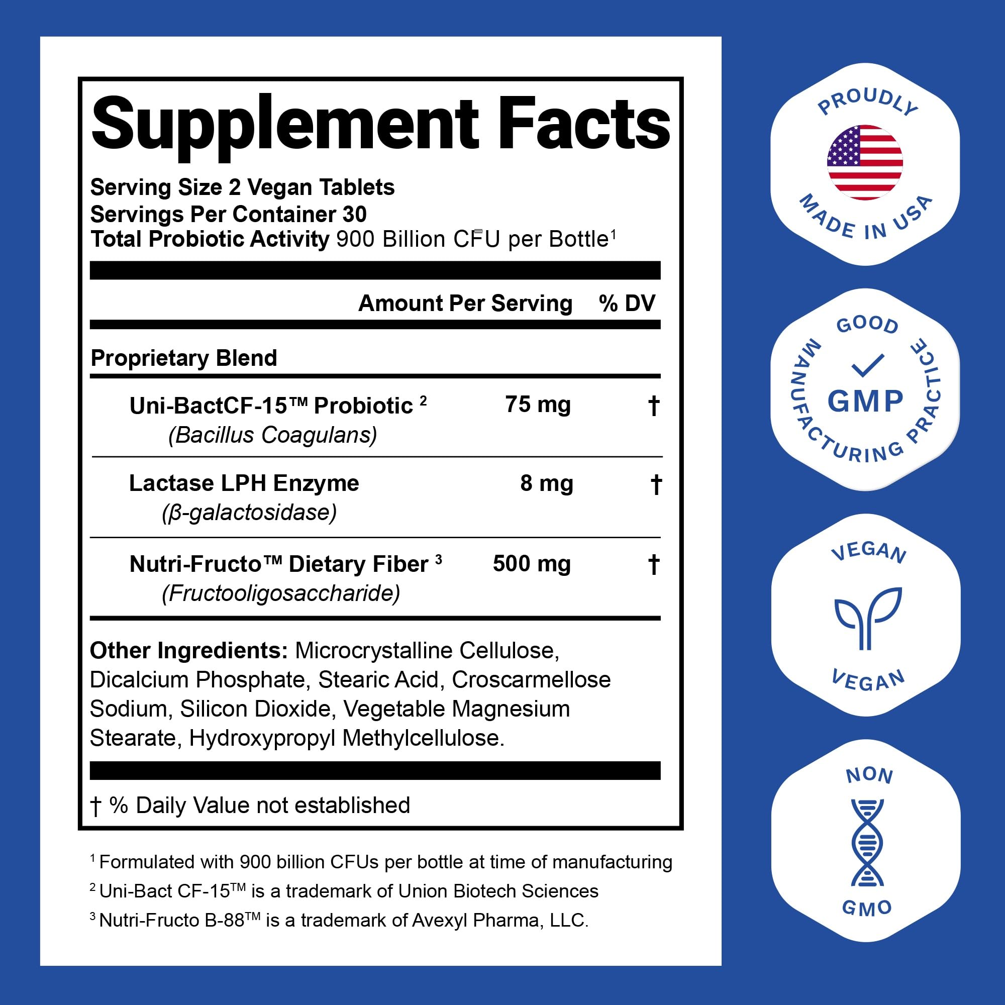 Nutrition Essentials Probiotics for Women and Men - with Lactase Enzyme and Prebiotic Fiber for Digestive Health - 80 Percent + More Potent Supplement for Gut Health Support - Vegan Formula Nutrition Essentials Au supplements
