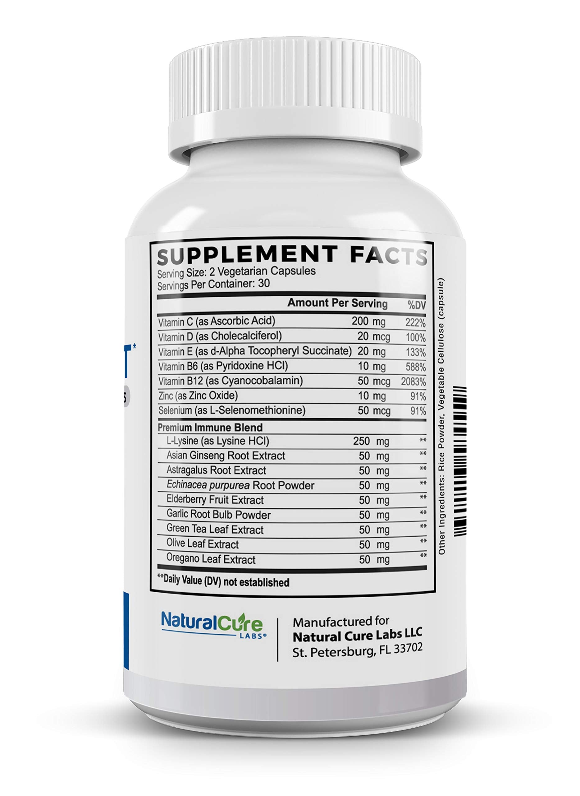 Natural Cure Labs Premium Immune Support Natural Cure Labs Au supplements
