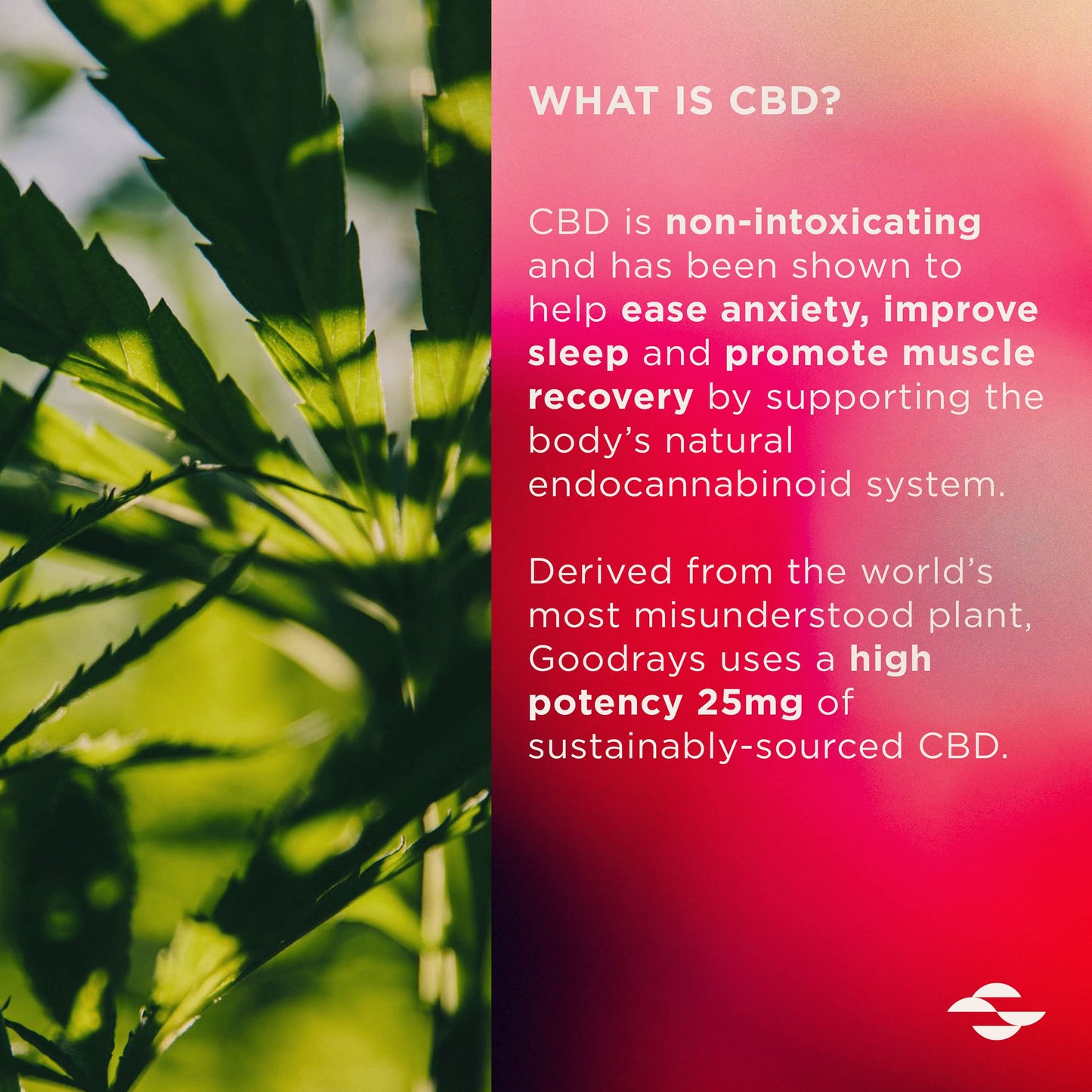 Goodrays - CBD Gummies - High Strength 30 x 25mg Mixed Fruits CBD Edibles GoodraysUS supplements
