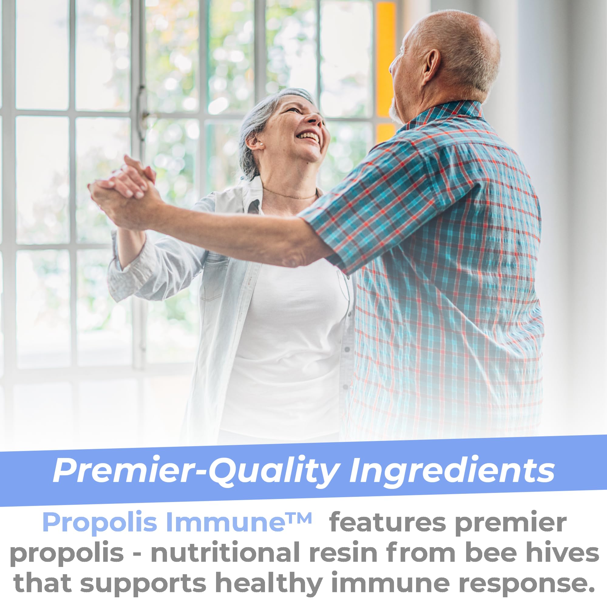 Premier Research Labs Propolis Immune - Bee Propolis Capsules, Bee Pollen Supplement, Propolis Extract Pills for Women & Men, Promotes Immune Health - 60 Vegetarian Capsules Premier Research Labs Au supplements