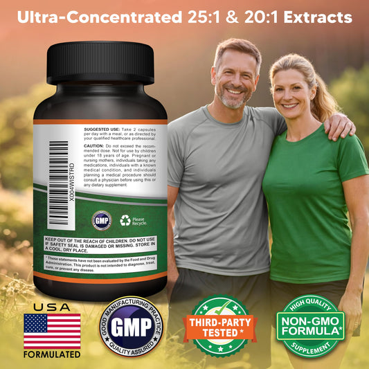 aSquared Nutrition Citrus Bergamot with Berberine Supplement - 1400mg Per Serving Max Strength Complex - 120 Capsules - Supports Cardiovascular Health aSquared NutritionUS supplements