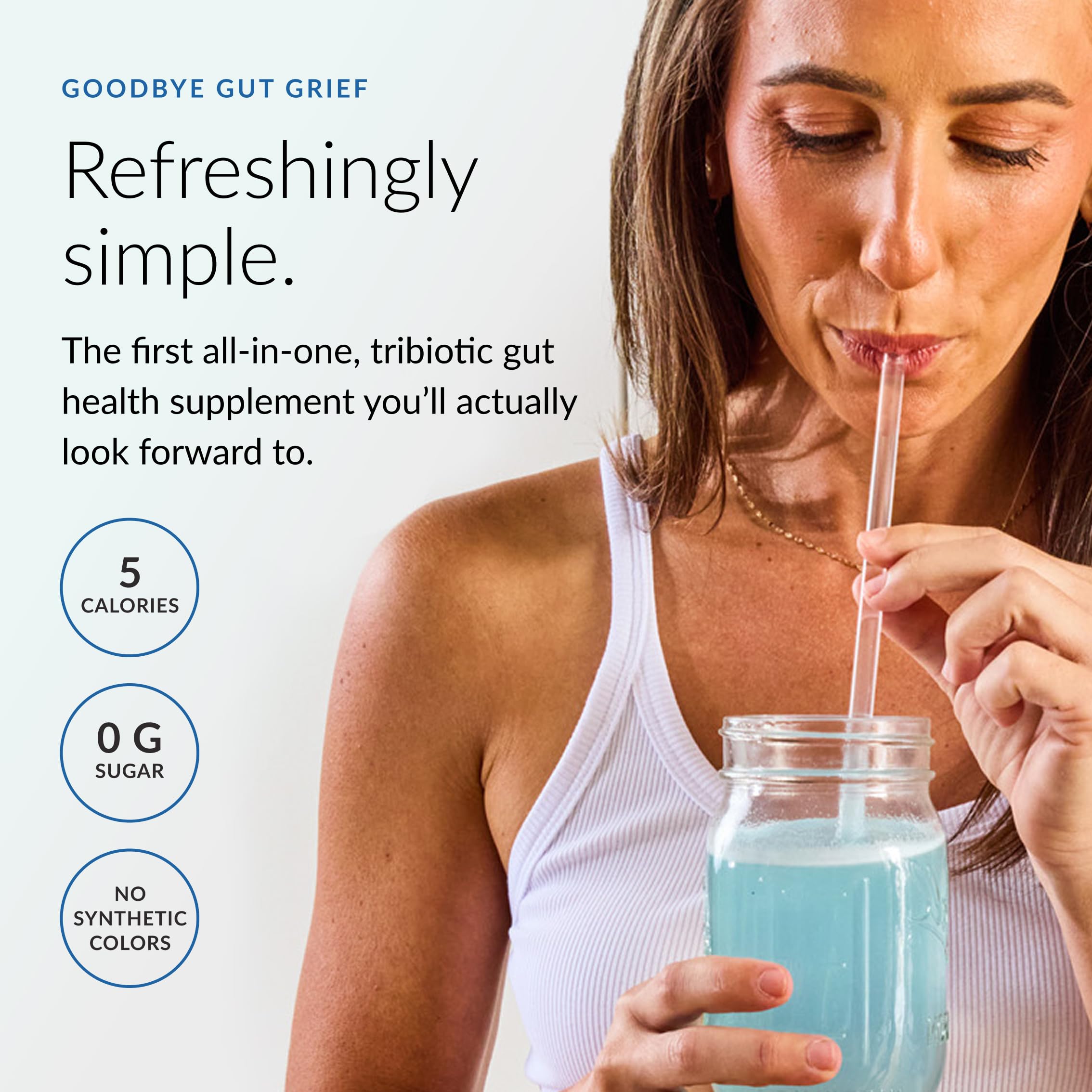 Beam Biotic Probiotics for Women – Gut Health & Digestive Health Powder with Pre, Pro & Postbiotics + Glutathione, Daily Probiotic Drink for Bloating Relief & Gut Balance, 15 Servings, Blue Raspberry Beam Au supplements