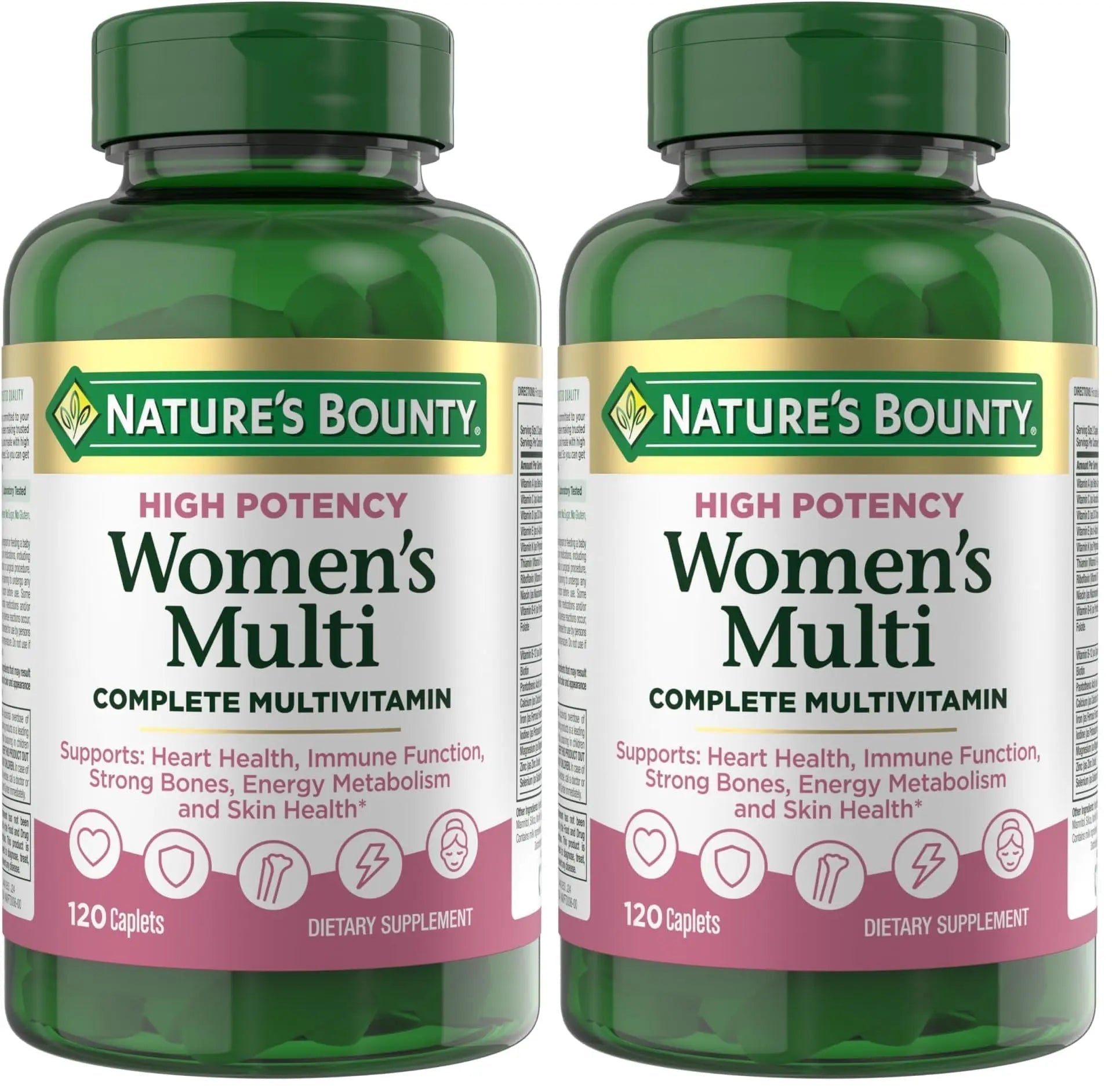 Nature's Bounty High Potency Women’s Complete Multivitamin, Daily Vitamin with Vitamin C, Supports Heart Health & Immune Function Nature's Bounty Au supplements