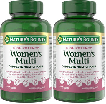 Nature's Bounty High Potency Women’s Complete Multivitamin, Daily Vitamin with Vitamin C, Supports Heart Health & Immune Function Nature's Bounty Au supplements
