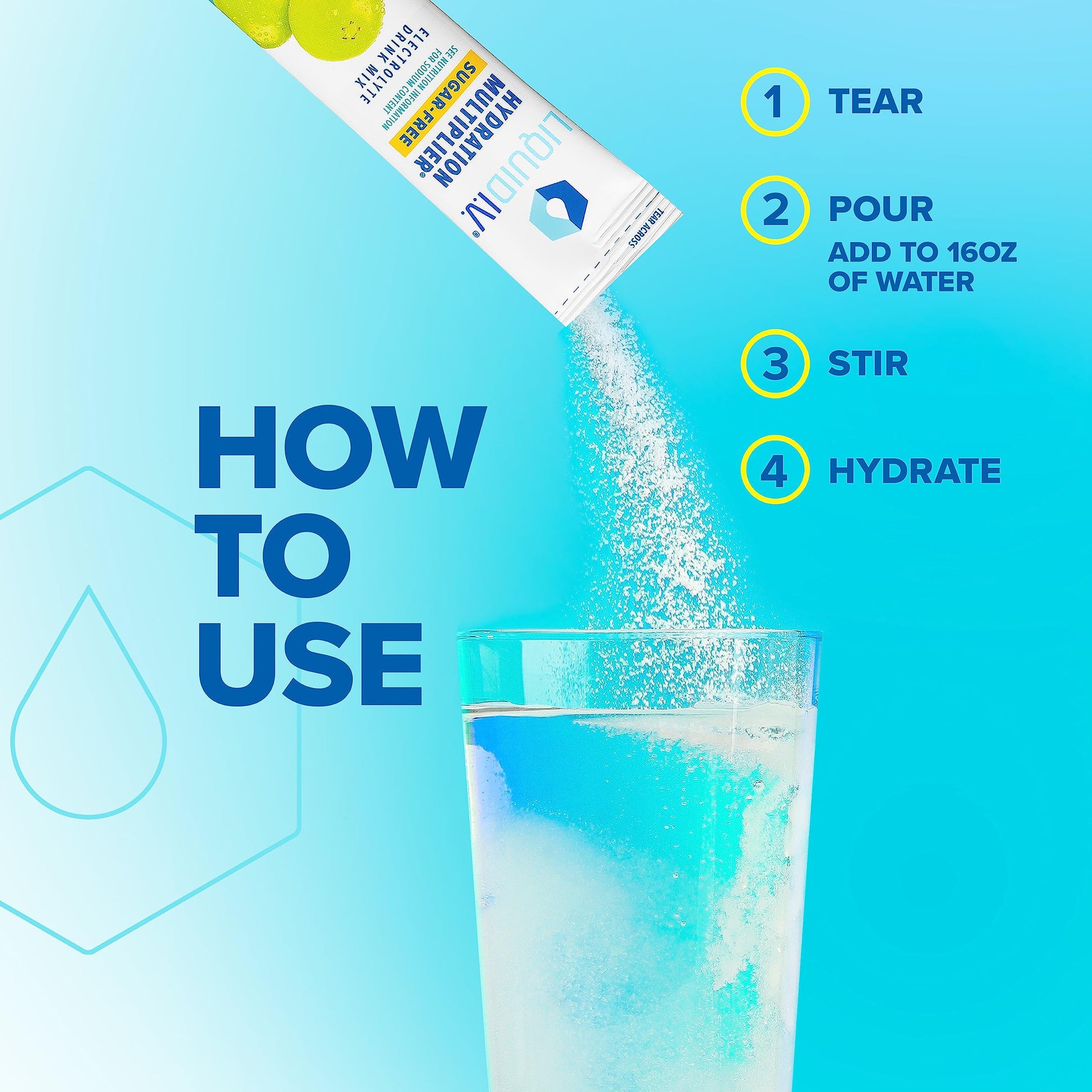 Liquid I.V. Sugar-Free Hydration Multiplier - Green Grape – Hydration Powder Packets Liquid I.V. Au supplements
