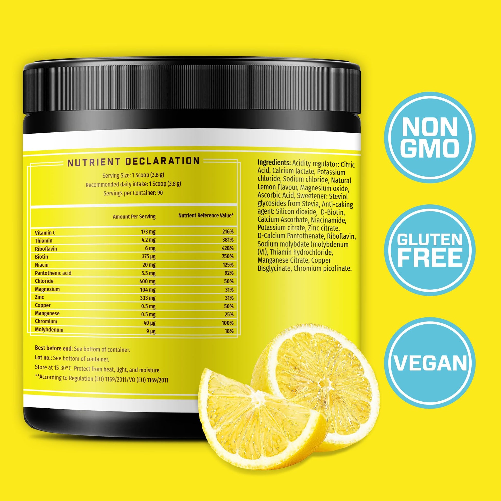 Key Nutrients Electrolytes Hydration Powder - Refreshing Lemonade Drink Mix KEY NUTRIENTS Au supplements