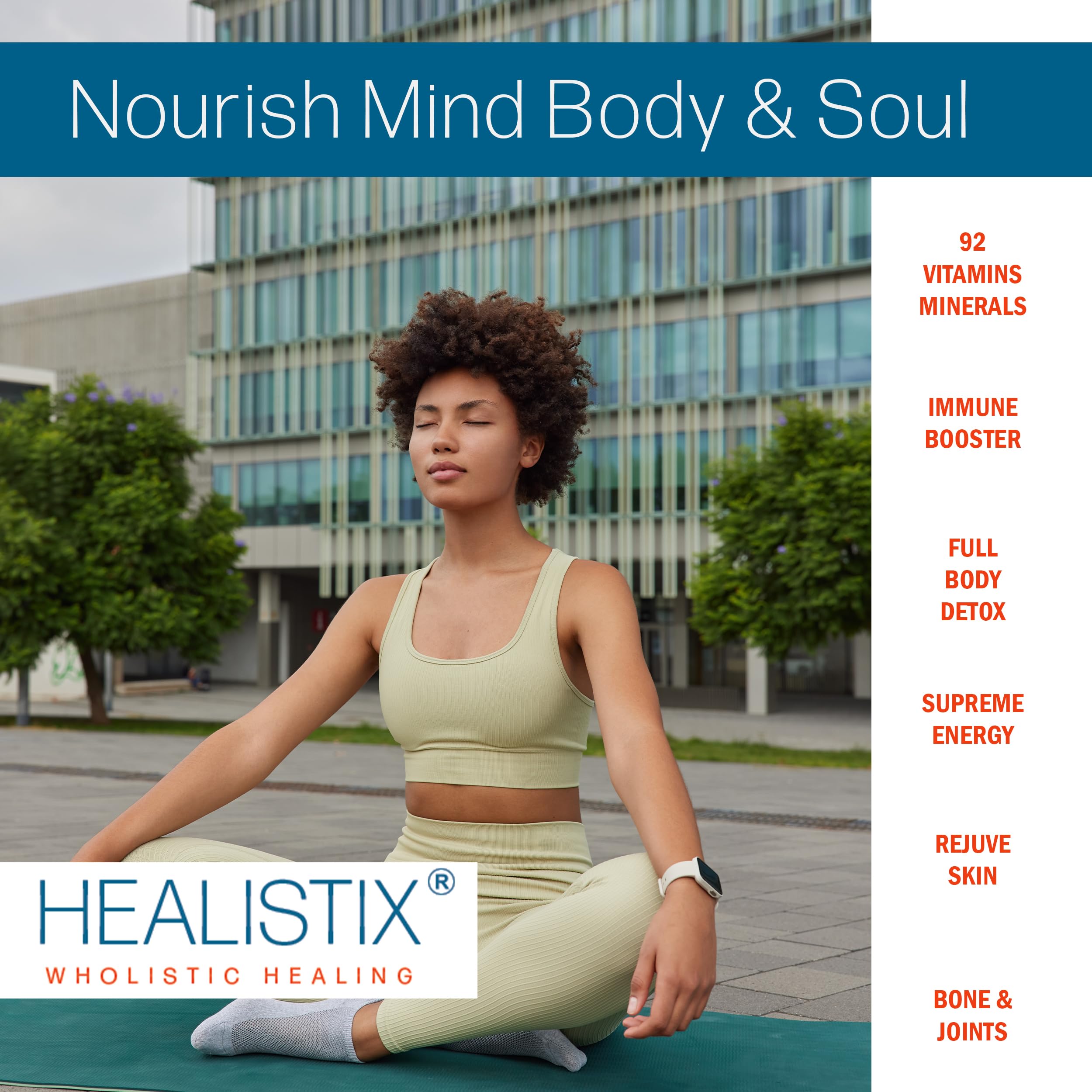 Healistix Irish Sea Moss Gel- St Lucia Wildcrafted Seamoss Gel, Packed with 92 Vitamins HX HEALISTIX Au supplements