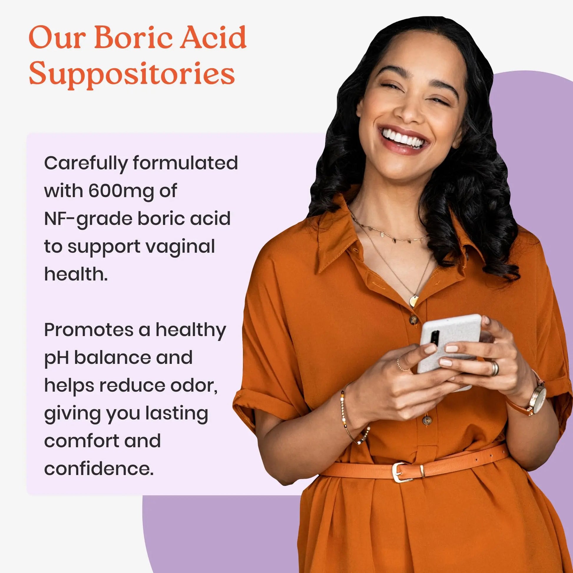 NewLife Naturals - Boric Acid Suppositories for Women pH Balance Pills - 600mg - Feminine Care - Vaginal Odor Itching Discharge BV | Made in USA | 30 Capsules NewLife Naturals Au supplements