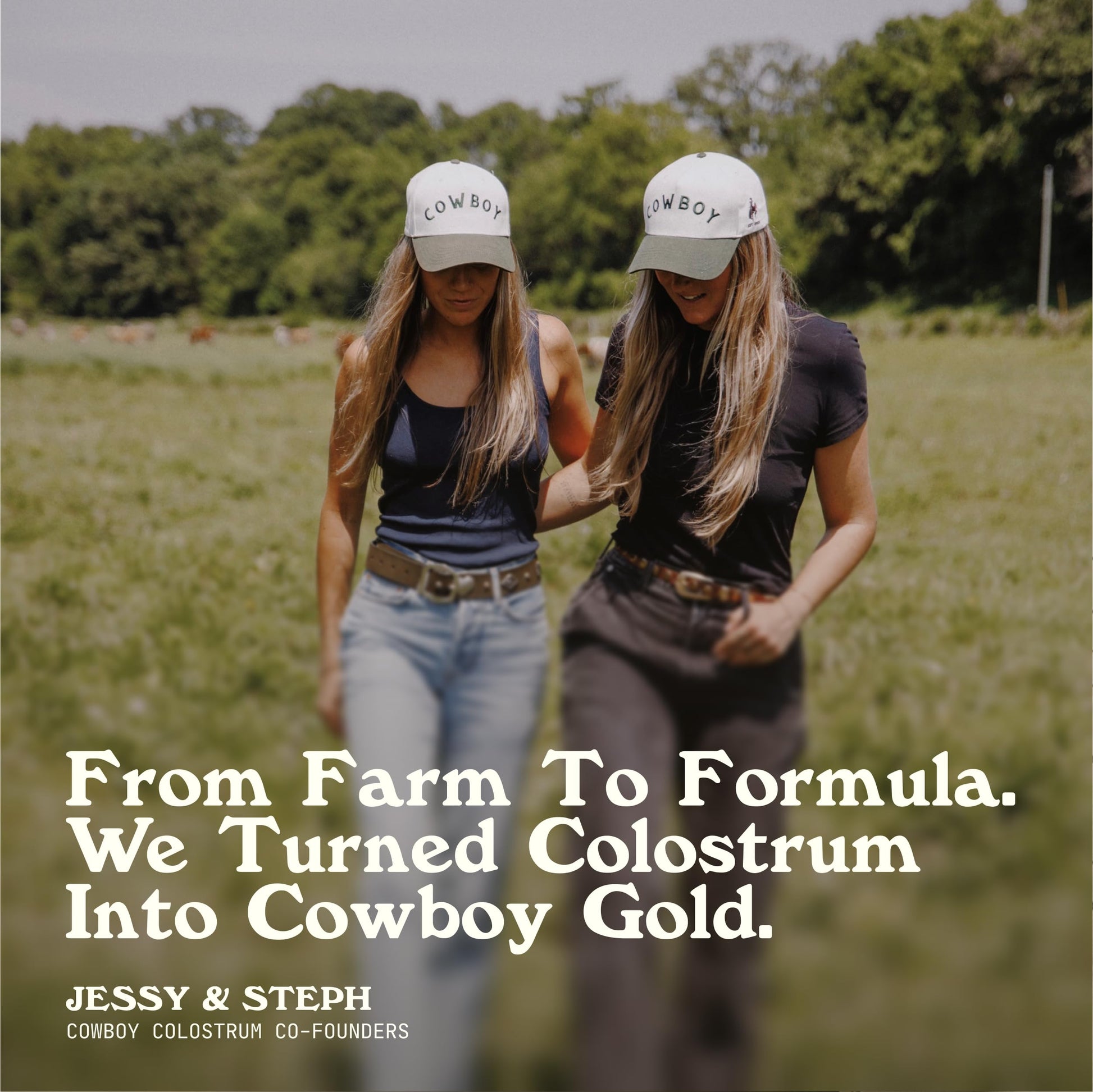 Cowboy - The Exclusive 1st Milking, Whole, Grass Fed Colostrum Supplement for Full Body Health - Bovine Colostrum Powder Packed w/Bioactive Nutrients - Sugar Free (Vanilla, 40 Servings) COWBOY COLOSTRUM Au supplements