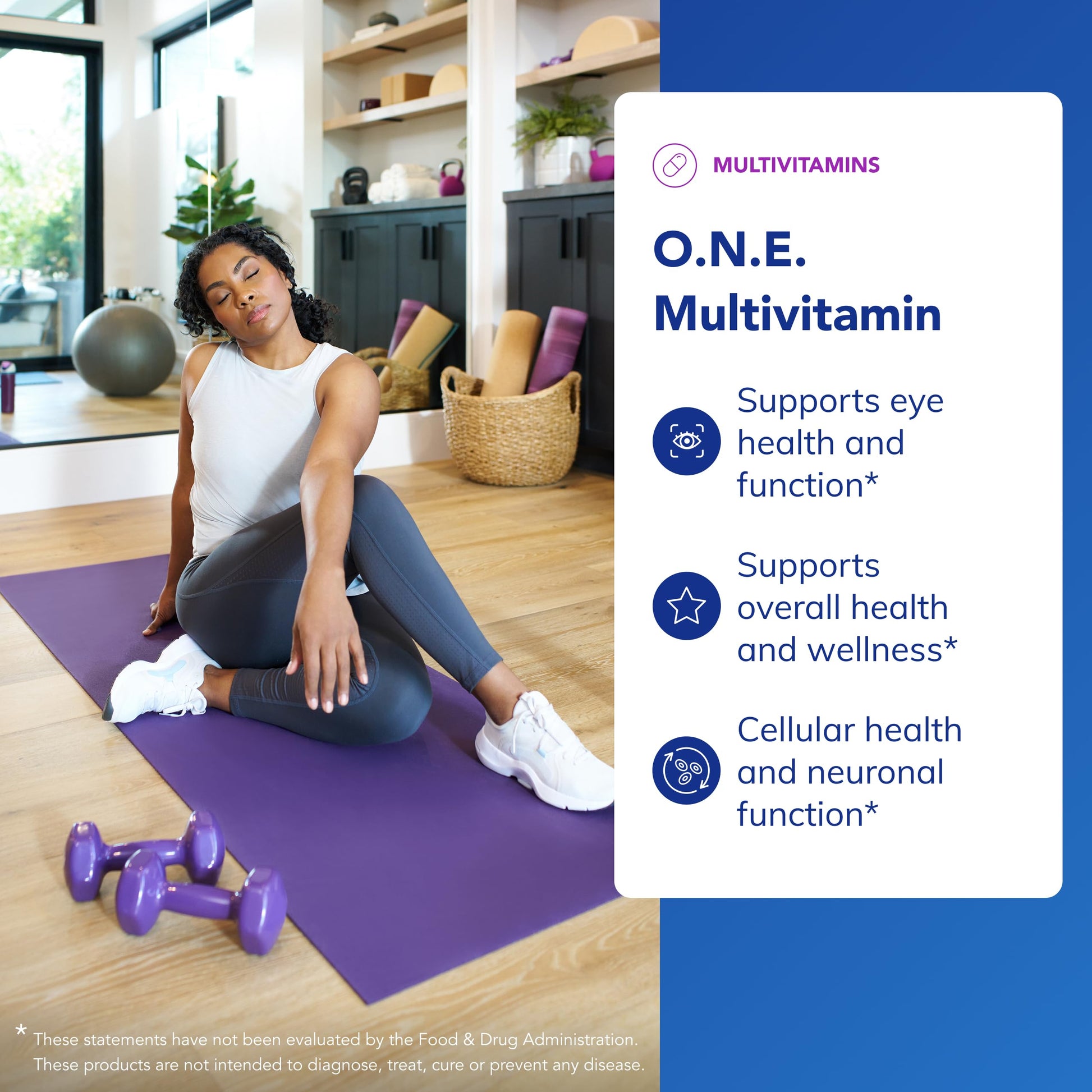 Pure Encapsulations O.N.E. Multivitamin - Once Daily Multivitamin with Antioxidant Complex Metafolin, CoQ10, and Lutein to Support Vision, Cognitive Function, and Cellular Health* - 120 Capsules Pure Encapsulations Au supplements