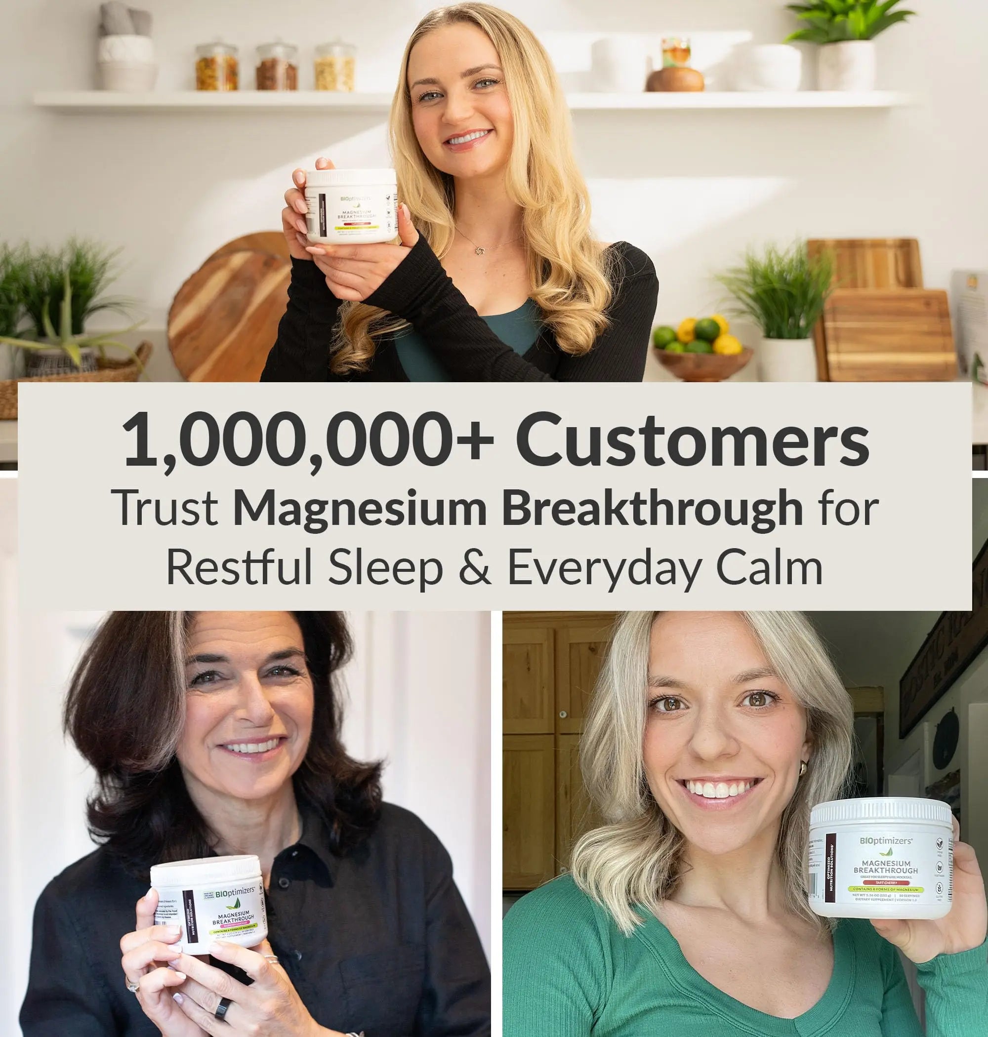 BIOptimizers Magnesium Breakthrough Drink - 8 Forms of Magnesium, Electrolytes, Sleep Health, Stress, Muscle Recovery, Heart Support | Glycinate, Citrate, Malate- Raspberry Lemon BIOptimizers Au supplements