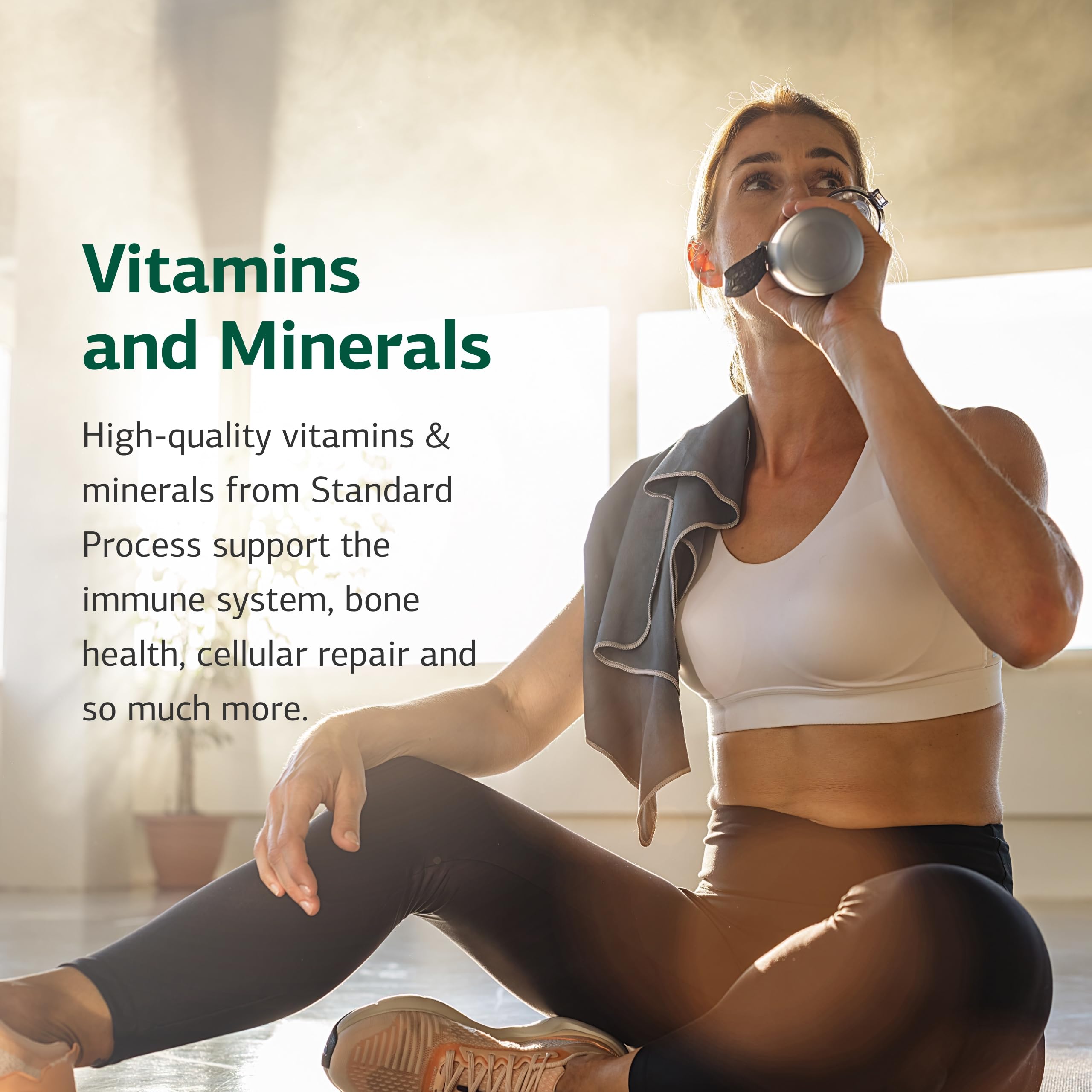 Standard Process Trace Minerals-B12 - Thyroid & Cell Functioning Support with Iodine, Zinc & Copper - Cartilage & Bone Health Aid - Non-Dairy & Non-Soy - 90 Tablets (90 Servings) Standard Process Inc. Au supplements