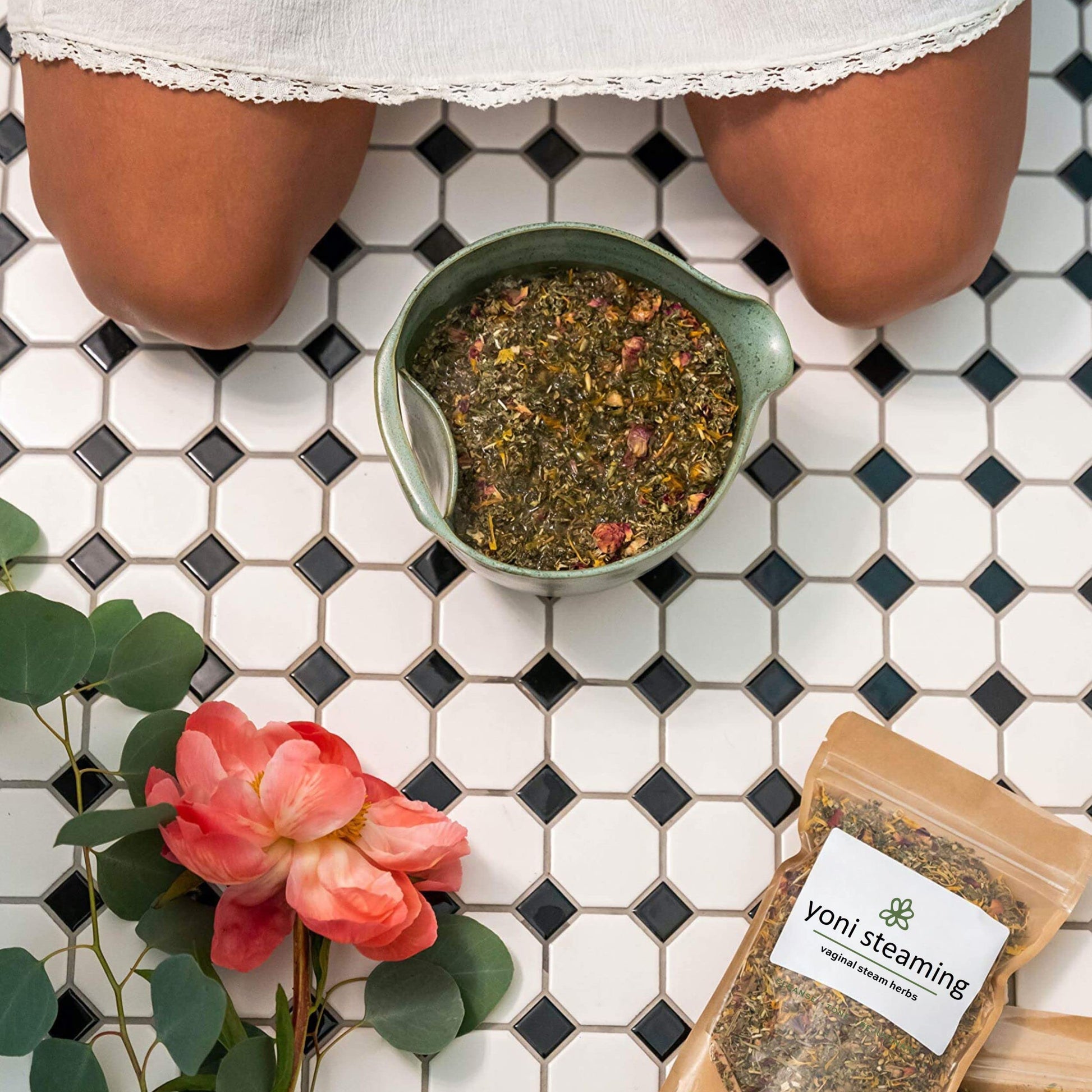 Yoni Steaming Herbs (5 Steams) | Cleansing + Gentle Formula | Formulated by Trained Herbalist WILDFLOWER WELLNESS Au supplements