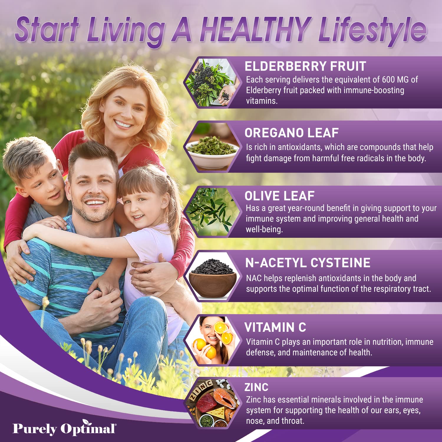 Purely Optimal Premium Black Elderberry Capsules - Sambucus Elderberry Pills for Adults Purely Optimal Au supplements
