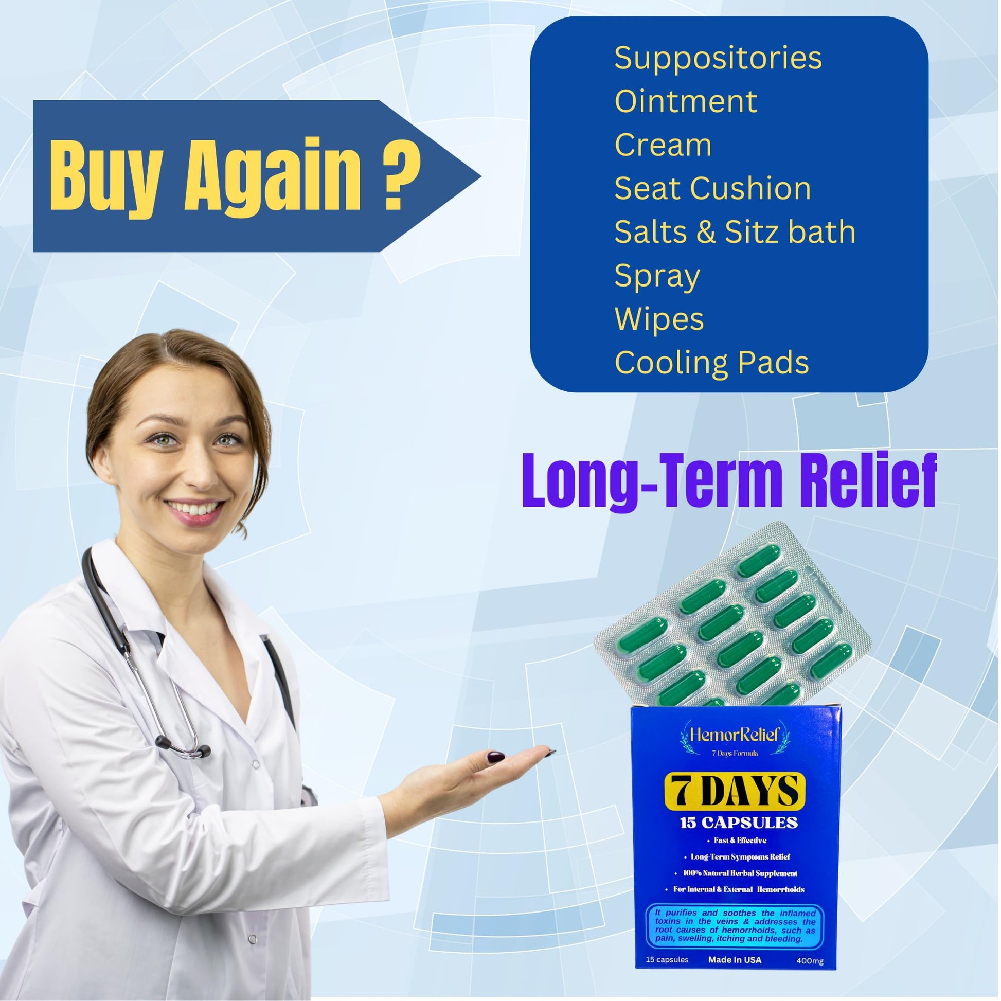 7Days Hemorrhoid Detox Formula, Works to Address The Root Causes of Hemorrhoids Provide Fast & Long-Lasting Relief Generic Au supplements