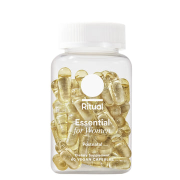 Ritual Essential for Women Postnatal Multivitamin - Postpartum Vitamin - Omega-3 DHA & Choline for Lactation Support, Vitamin A, C, D3 & Zinc Ritual Au supplements
