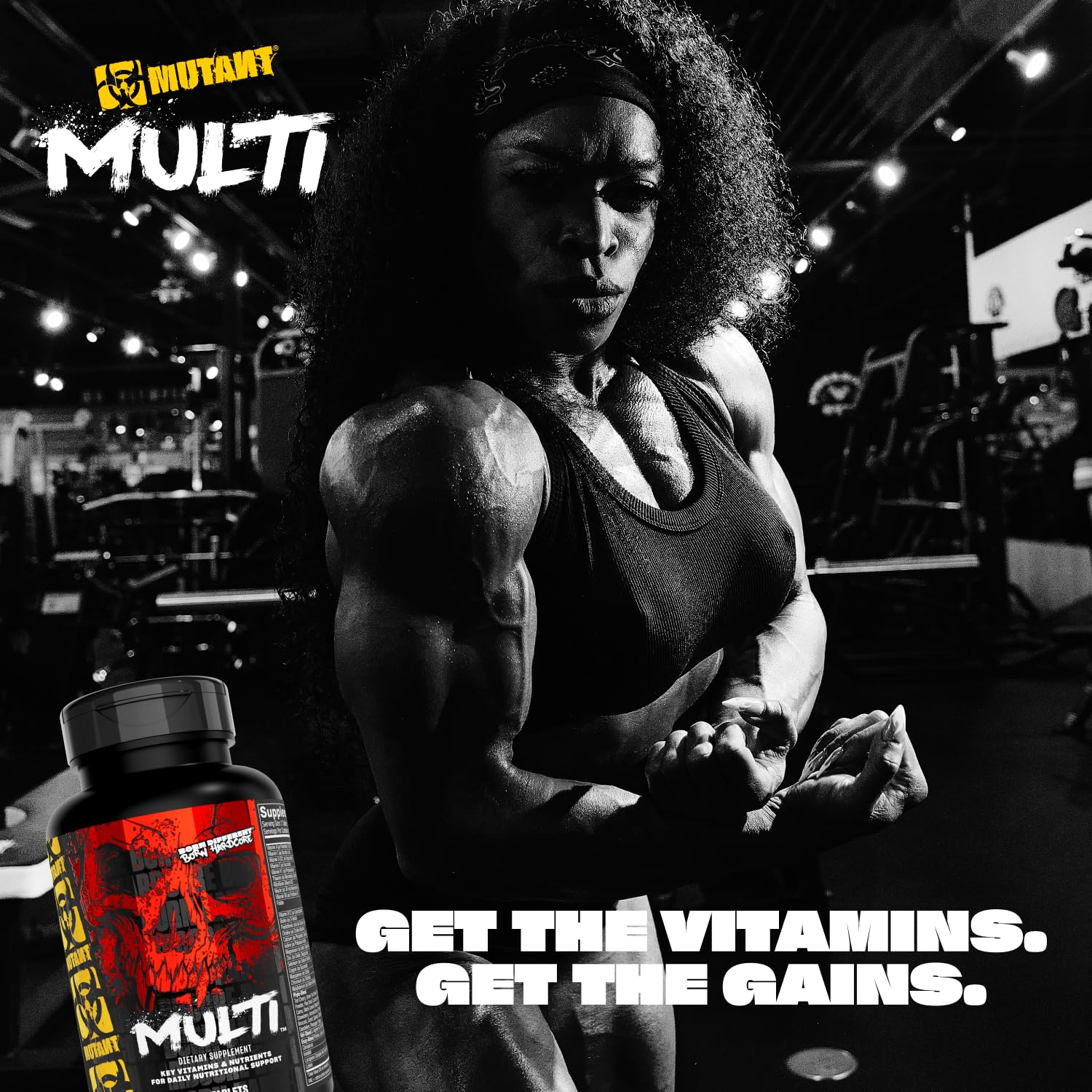 Mutant Multi - High Potency Vitamins with 75+ Ingredients Specifically Formulated for Heavy Lifting, 60 Tablets Mutant Au supplements
