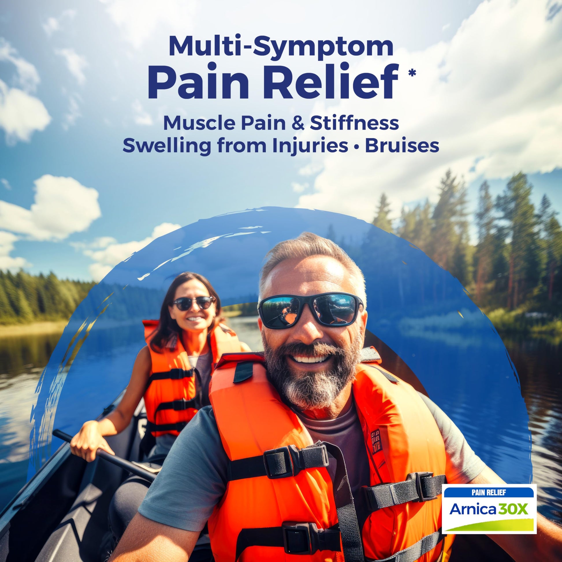 Boiron Arnica Montana 30X Homeopathic Medicine for Relief from Muscle Pain, Muscle Stiffness, Swelling from Injury, and Discoloration from Bruises - 3 Count (240 Pellets) Boiron Au supplements