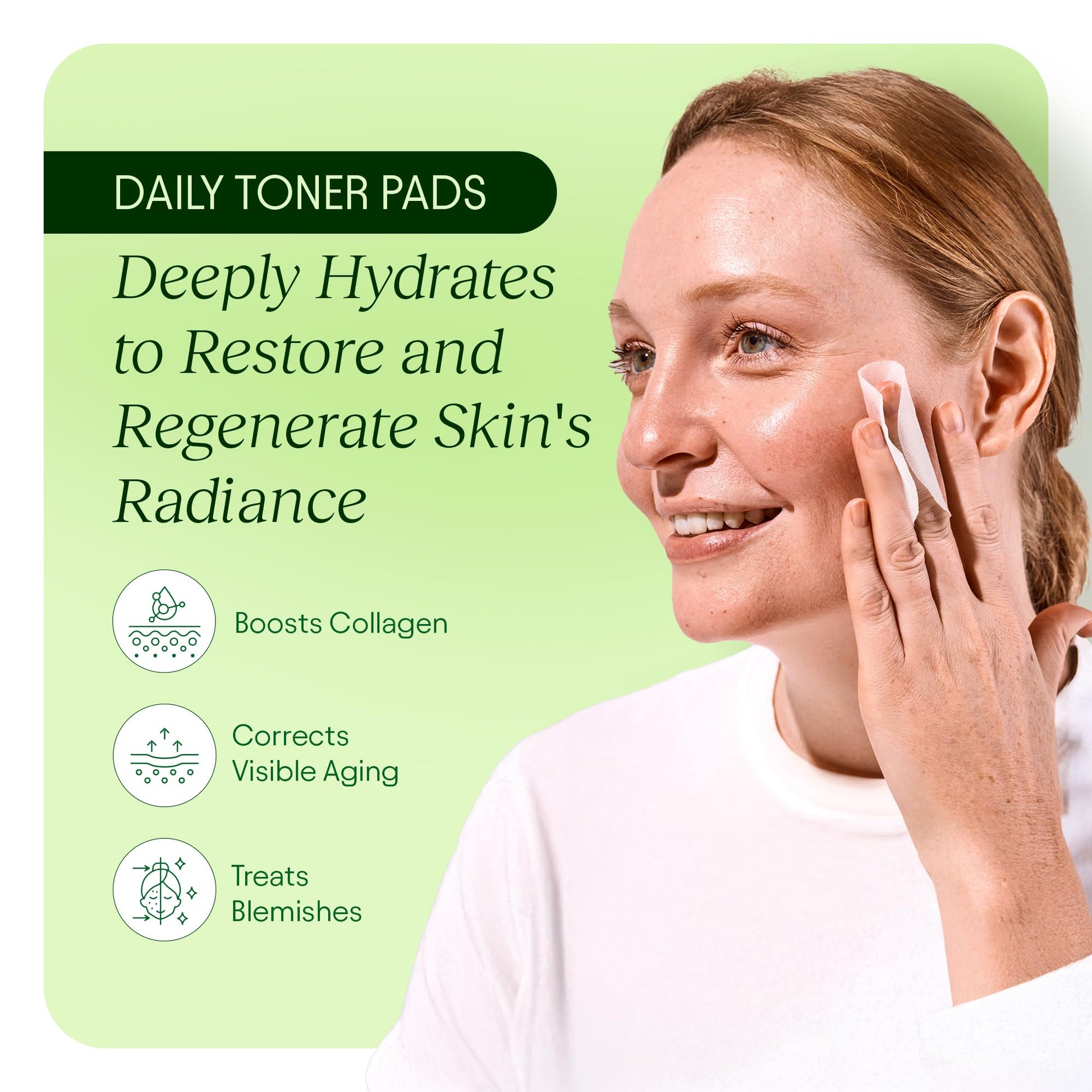 JiYu Toning Polish Pads - Korean Skincare for Dark Spots, Wrinkles & Dull Skin - Hydrating Facial Treatment with Snail Mucin, Niacinamide, Peptides & Centella - 100 Count JiYu Au supplements