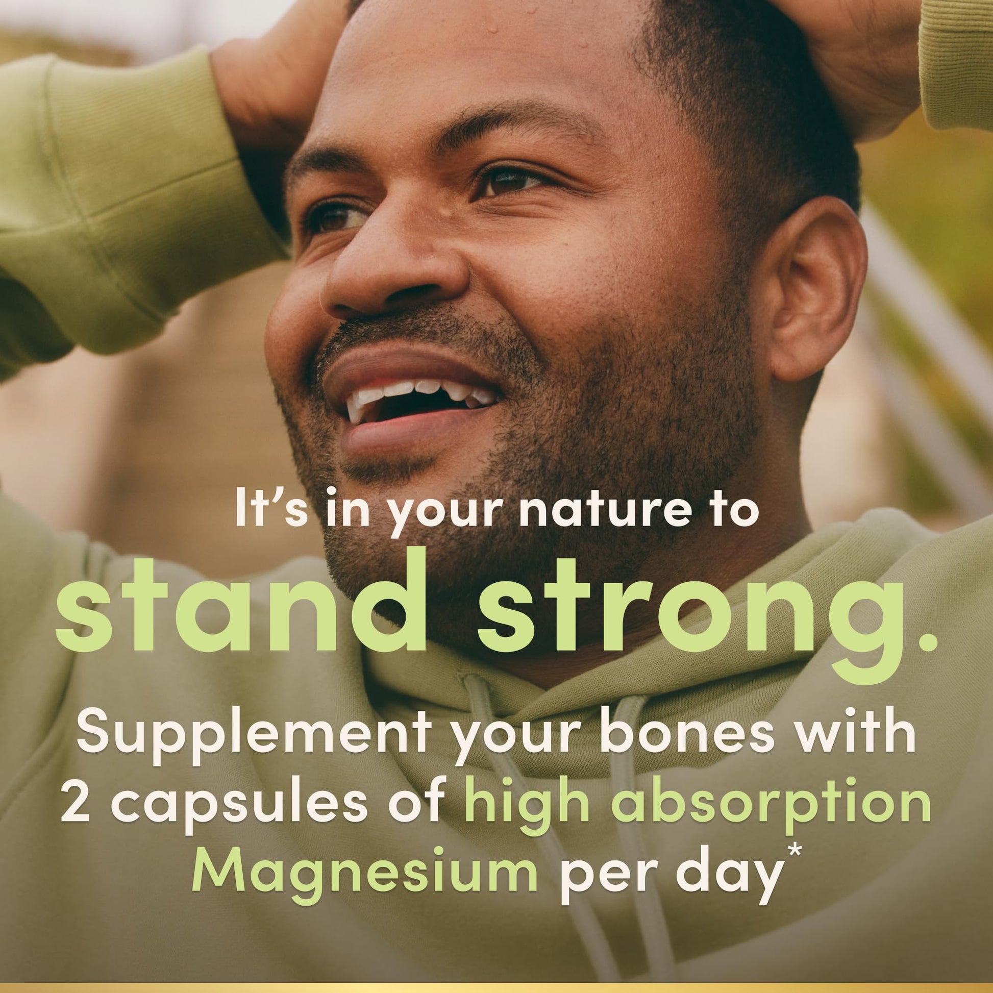 Nature’s Bounty High Absorption Magnesium Glycinate 240 mg for Supporting Muscle Relaxation and Bone, Heart & Nerve Health – Non-GMO, Gluten-Free, Vegetarian, 120 Count/60 Servings Nature's Bounty Au supplements