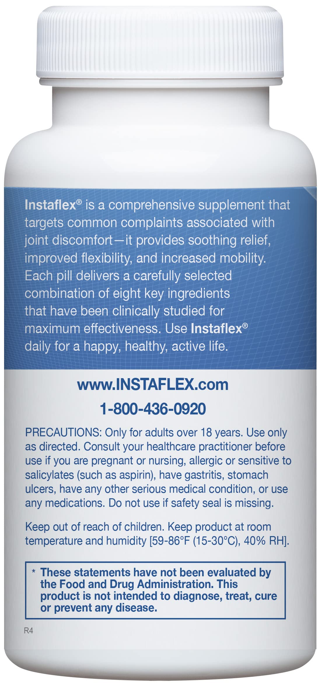 Instaflex Joint Support Supplement for Men and Women - Glucosamine, MSM, White Willow, Turmeric, Ginger, Cayenne, Hyaluronic Acid - 180 Capsules Instaflex Au supplements