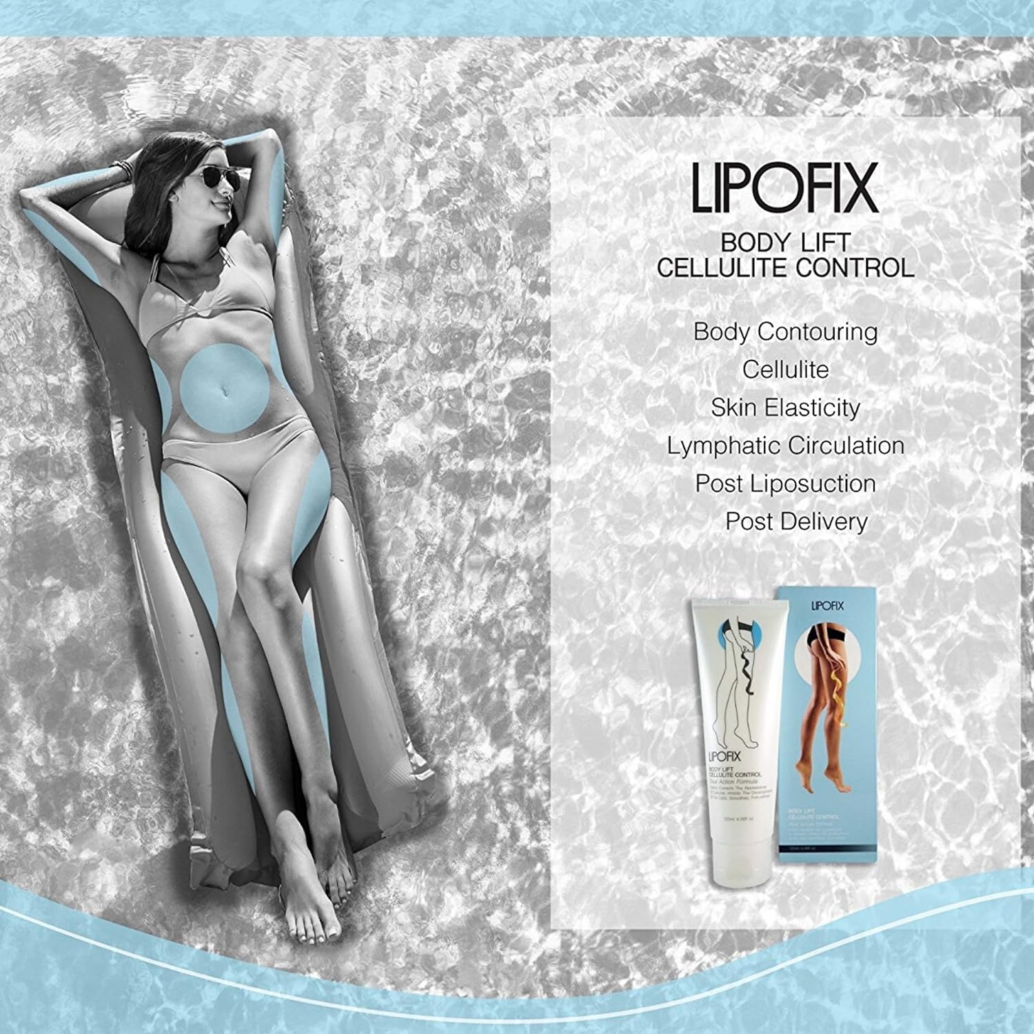 LIPOFIX Anti Cellulite Cream Luxurious Formula Body Contour Cream Effectively Tone LIPOFIX Au supplements