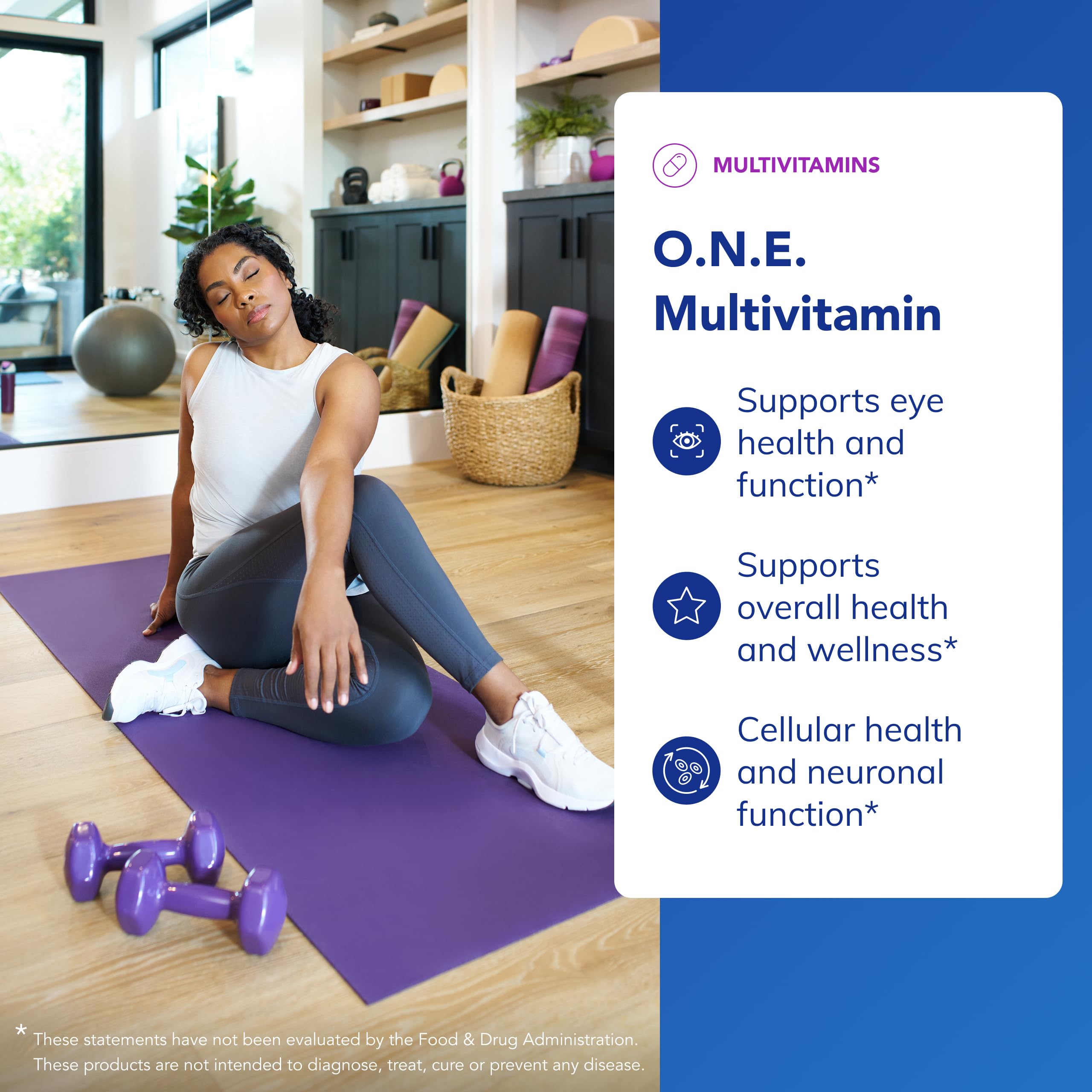 Pure Encapsulations O.N.E. Multivitamin - Once Daily Multivitamin with Antioxidant Complex Metafolin, CoQ10, and Lutein to Support Vision, Cognitive Function, and Cellular Health* - 30 Capsules Pure Encapsulations Au supplements