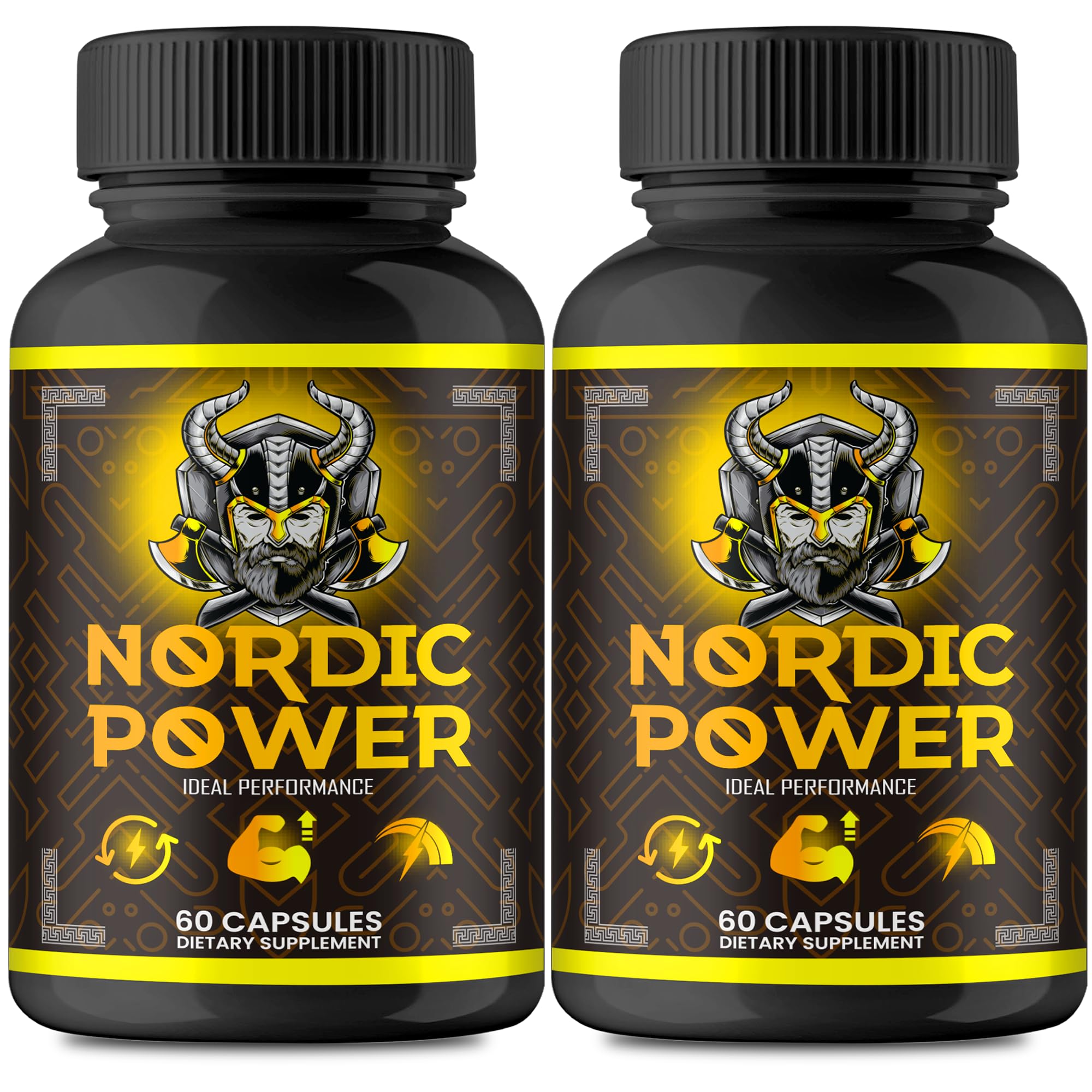 Nordic Power Pills, Official Nordic Power Capsules - Maximum Strength Energy, Stamina and Performance, Premium Formula to Support Overall Well-Being, Natural NordicPower Pastillas Review (2 Pack) IDEAL PERFORMANCE Au supplements
