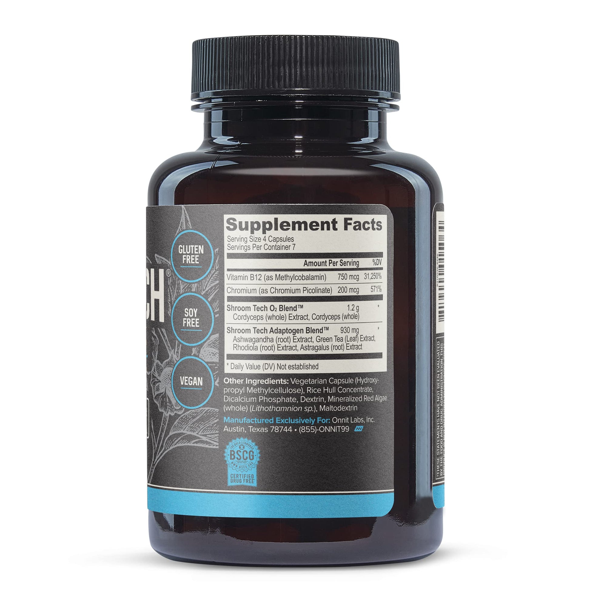 Onnit Shroom Tech SPORT: Clinically Studied Preworkout Supplement with Cordyceps ONNIT Au supplements