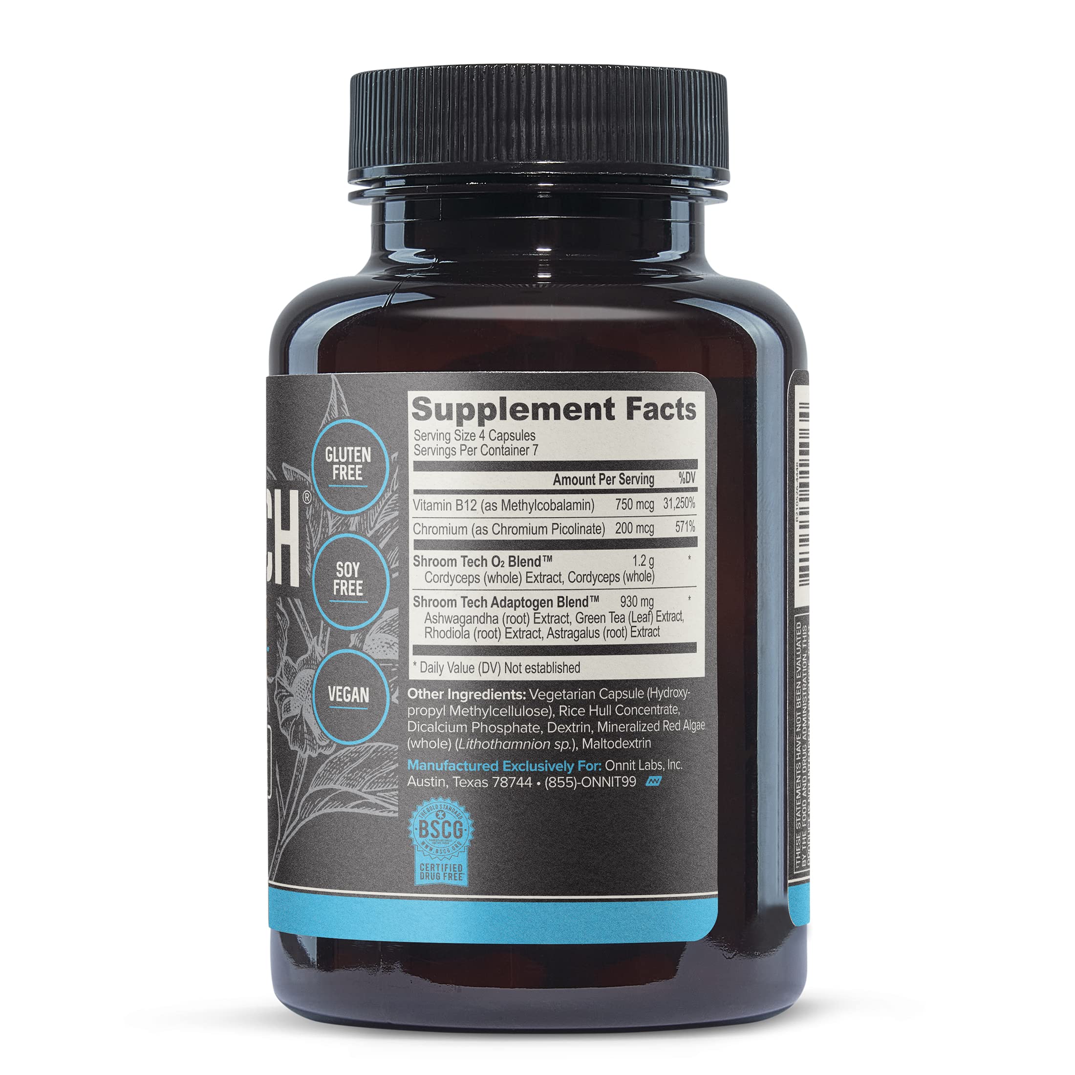 Onnit Shroom Tech SPORT: Clinically Studied Preworkout Supplement with Cordyceps ONNIT Au supplements
