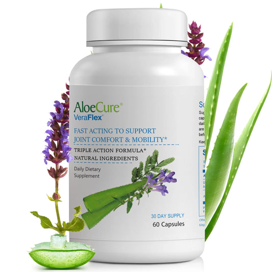 AloeCure VeraFlex Natural Joint Support Supplement with USDA Organic Aloe Vera AloeCureAU supplements
