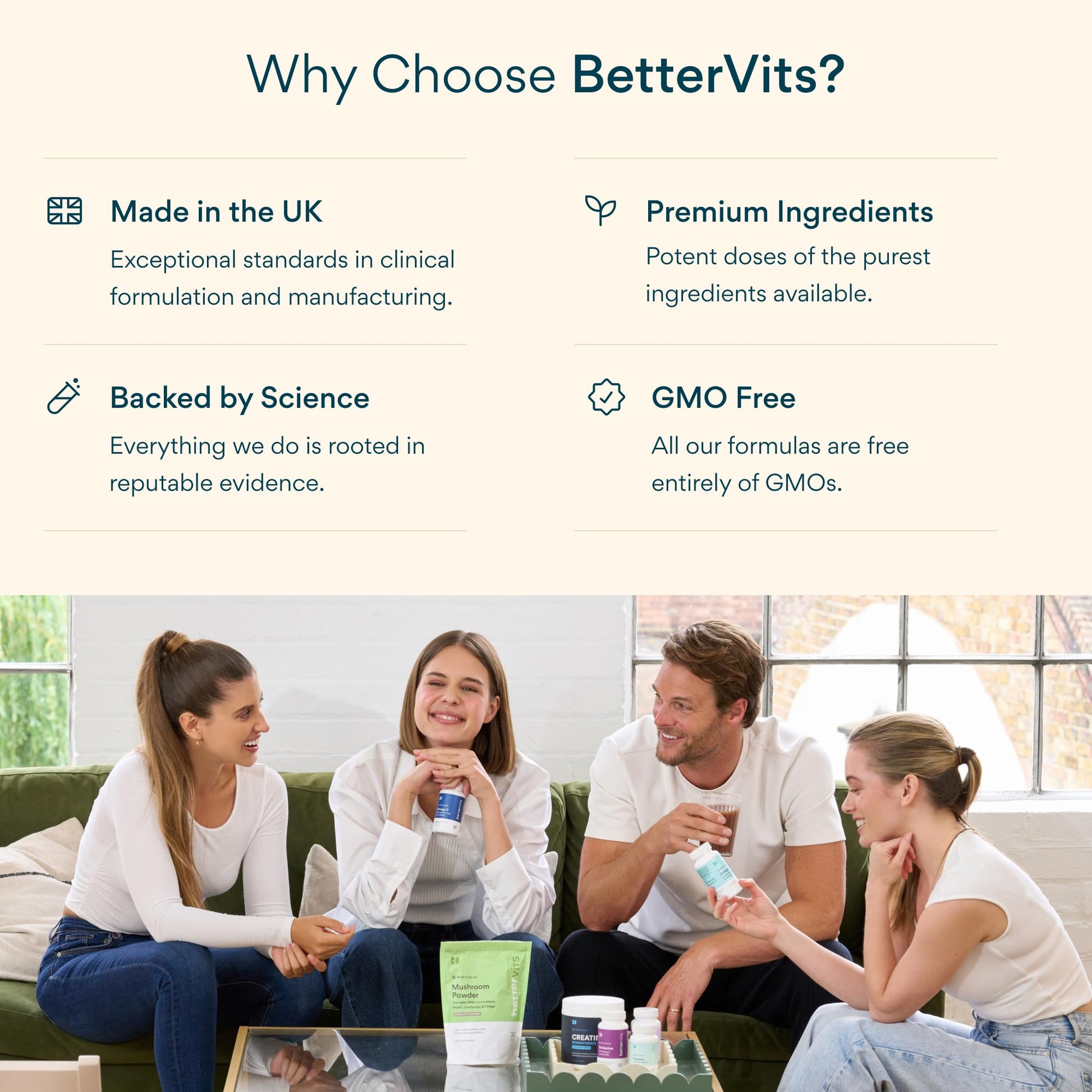 Bettervits Probiotics for Women & Men – 75 Billion CFU | Digestive Health and Gut Support Prebiotic | 14 Clinically Studied Strains with Vitamin B12, Lactobacillus and Inulin Fiber | 30 Capsules Bettervits Au supplements