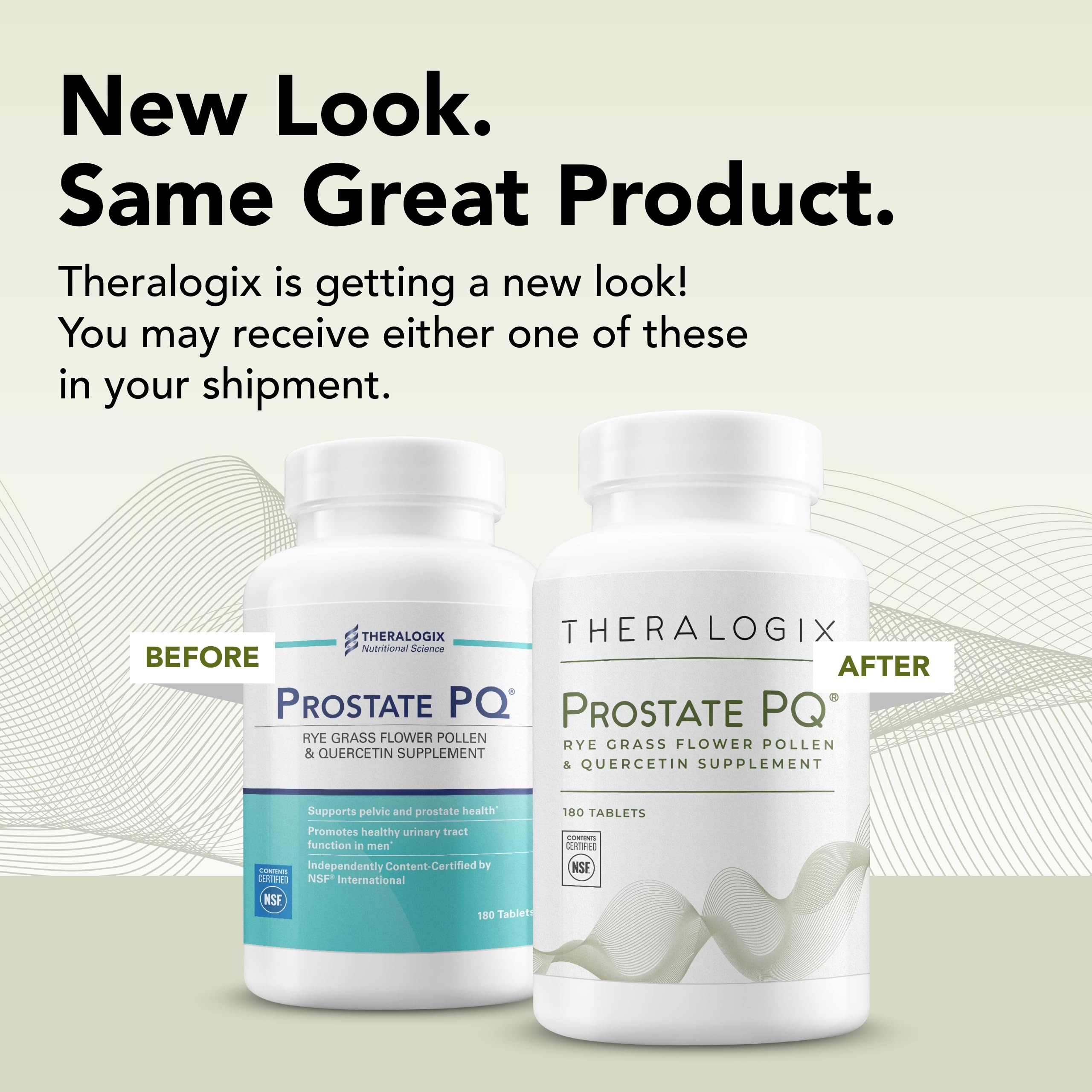 Theralogix Prostate PQ - Rye Grass Pollen Extract & Quercetin Supplement - 90-Day Theralogix Au supplements