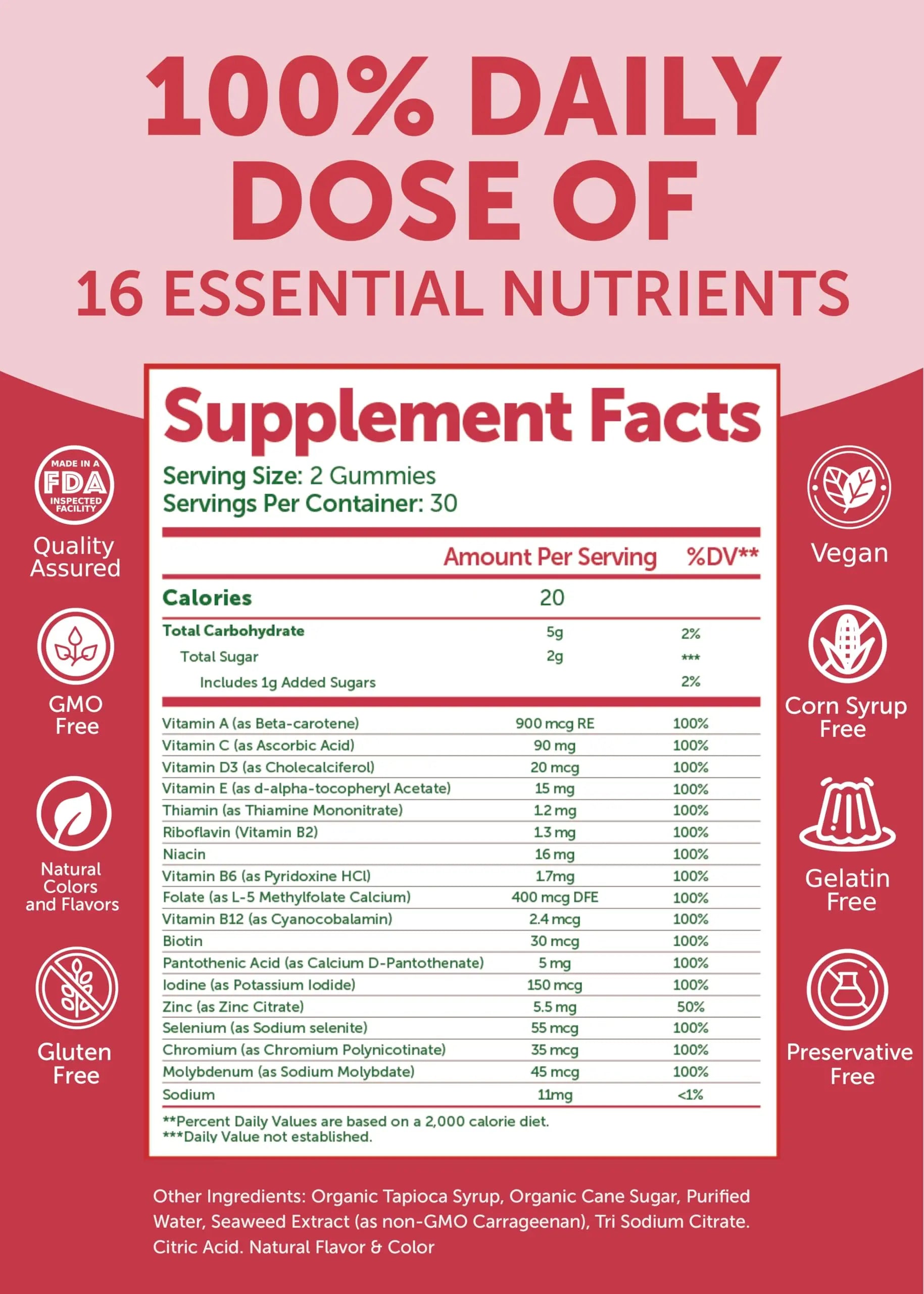 Lunakai Prenatal Vitamin and Women's Multivitamin Gummies Bundle - Pregnancy Multivitamin Gummy with Iron & Folic Acid Lunakai Au supplements