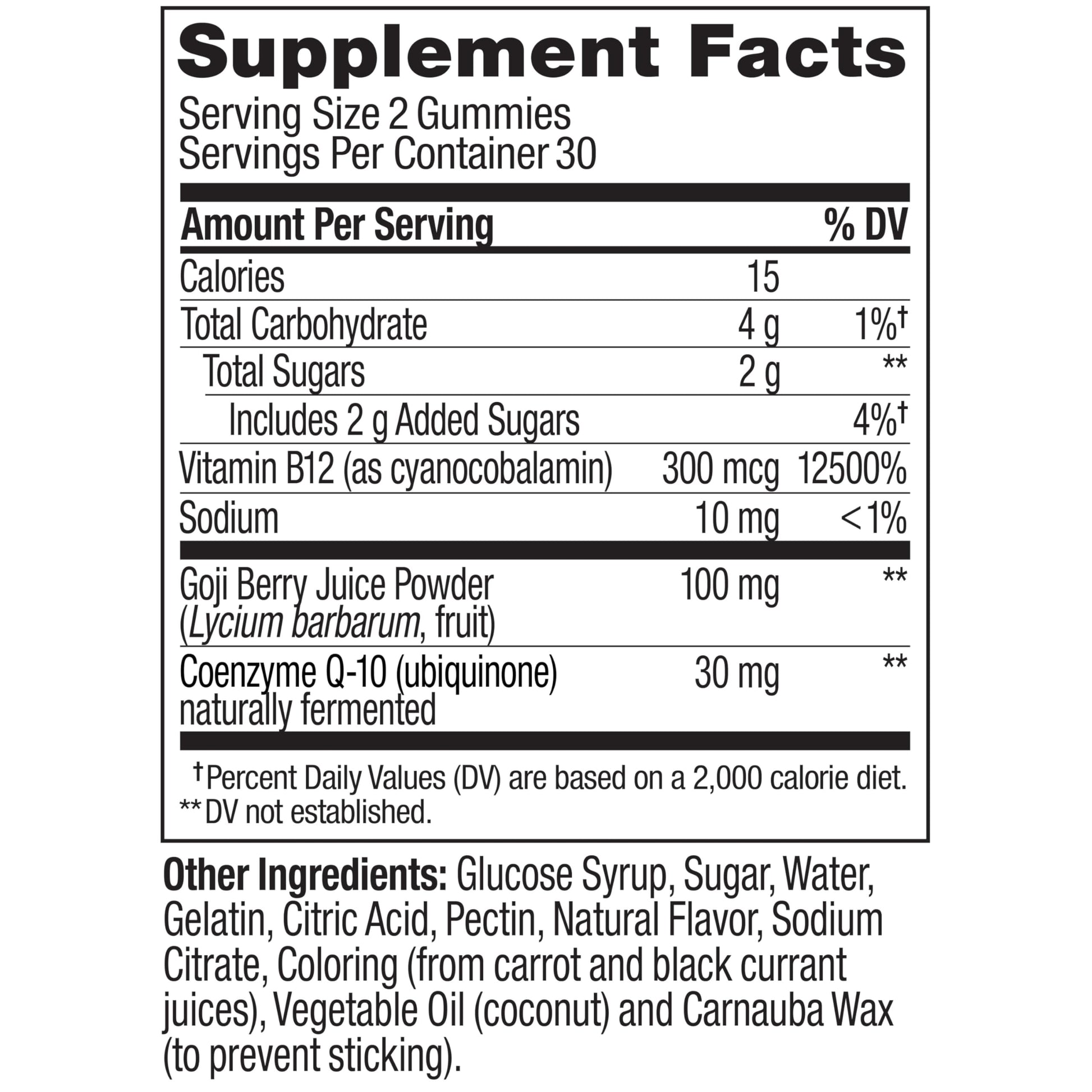 OLLY Daily Energy Gummy, Caffeine Free, Vitamin B12, CoQ10, Goji Berry, Adult Chewable Supplement, Tropical Flavor - 60 Count OLLY Au supplements