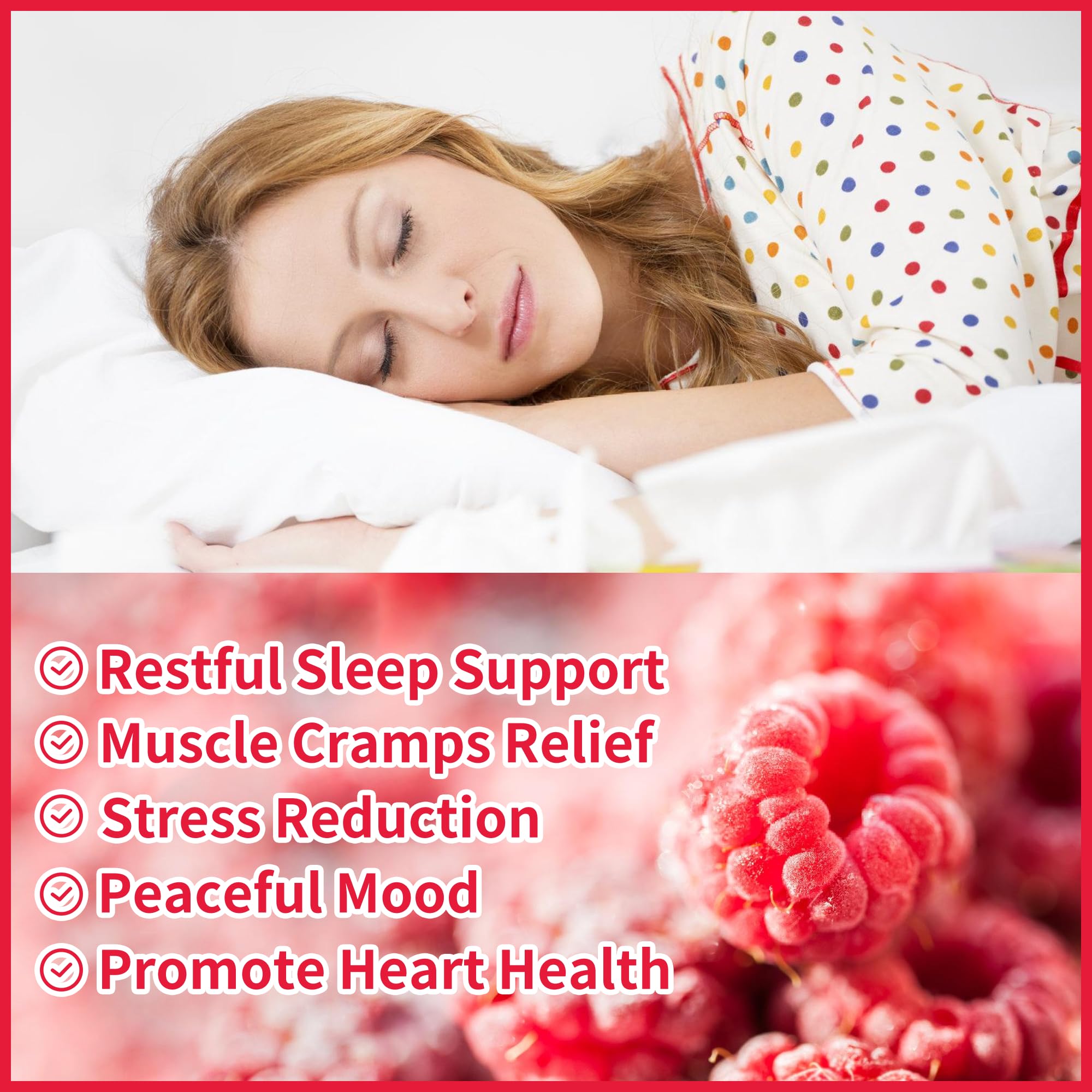 90 CT Magnesium Glycinate Gummies 1000mg - Sugar Free Magnesium Potassium Supplement with Vitamin D, B6, CoQ10 for Calm Mood & Sleep Support - 90 Raspberry Gummies novomins Au supplements