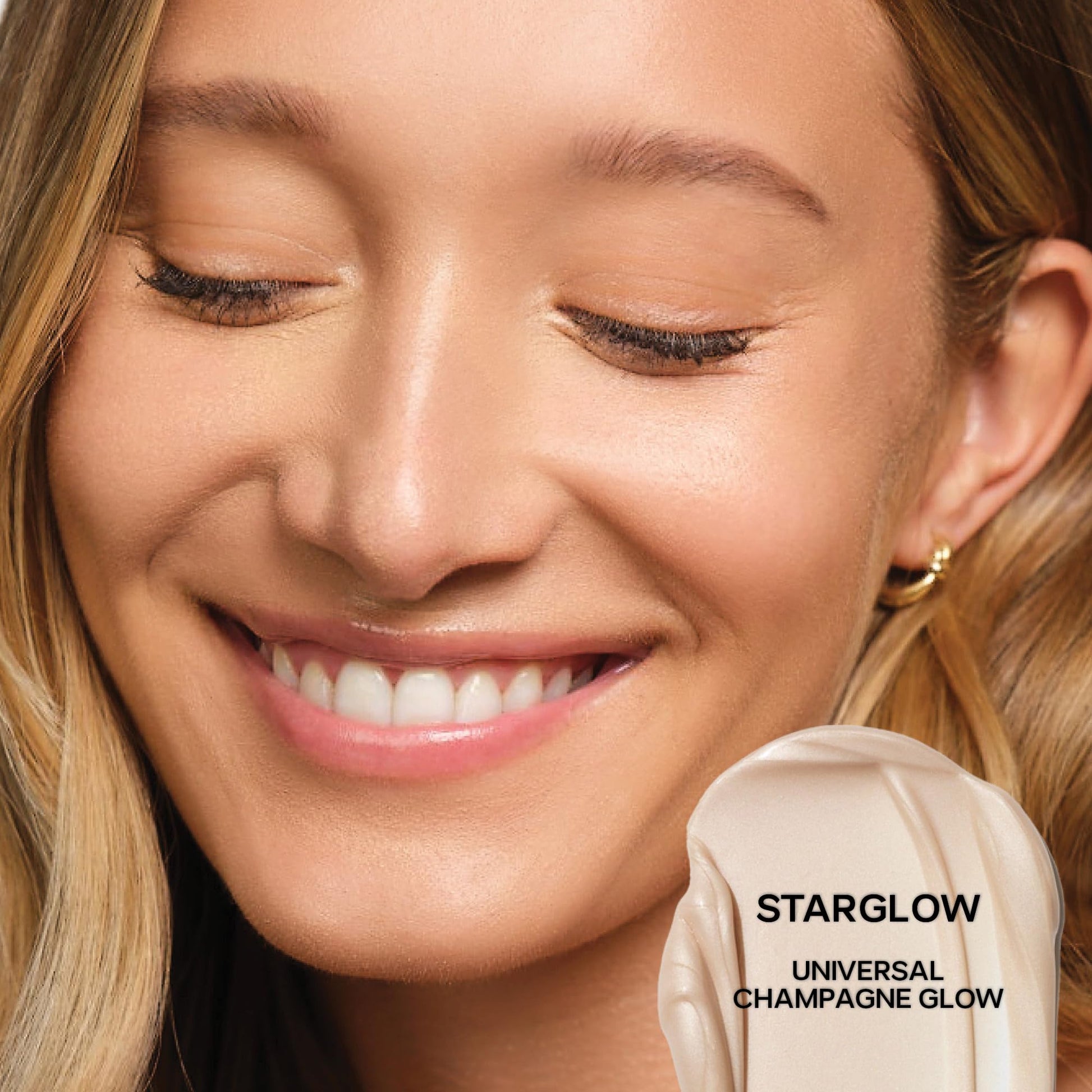 Saie Glowy Super Gel - Hydrating Makeup Primer and Illuminating Glow Serum Enriched with Vitamin C and Squalane Oil - All-Over Liquid Highlighter Makeup for Instant Glass Skin - Starglow (1 oz) Saie Au supplements