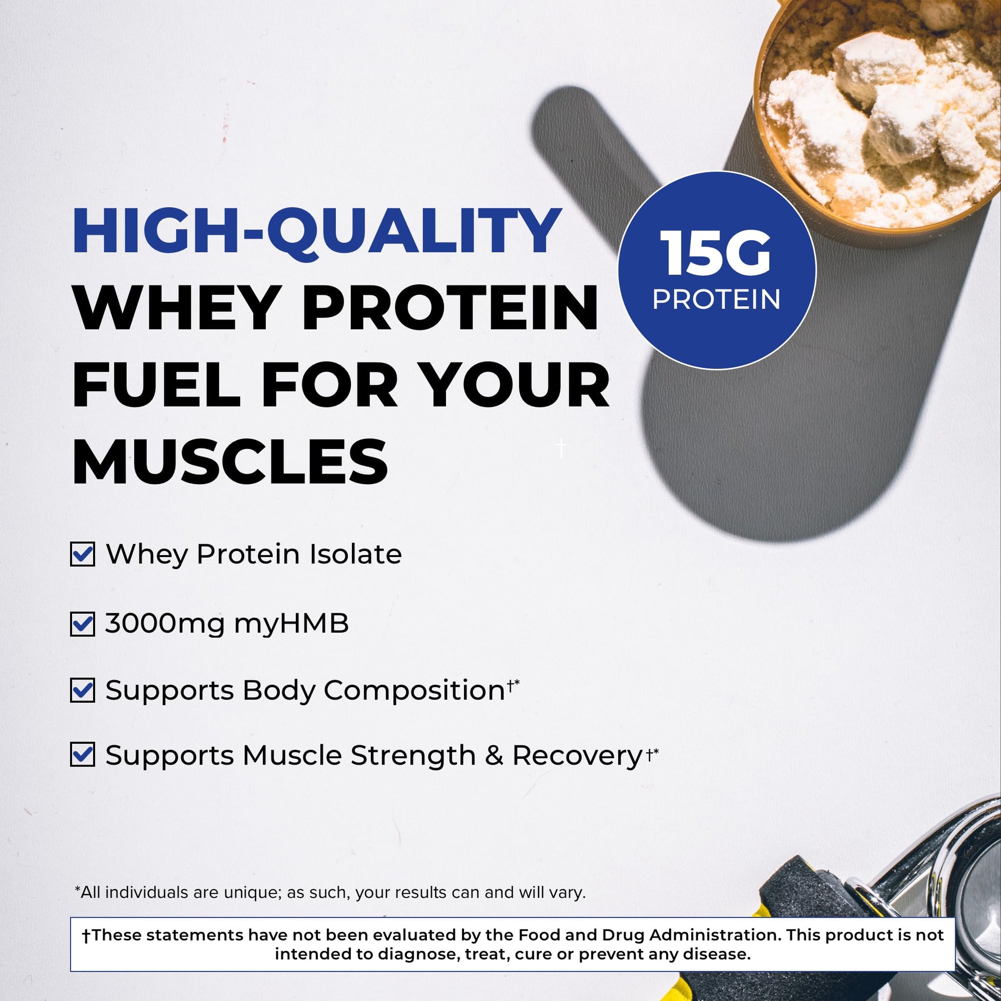 POWERLIFE Tony Horton High Impact Grass Fed Whey Protein with 3000 MG of HMB POWERLIFE Au supplements