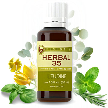L'eudine Herbal 35 Essential Oil, Soothing and Calming Eucalyptus Essential Oil, Powerful Blend L'eudine Au supplements