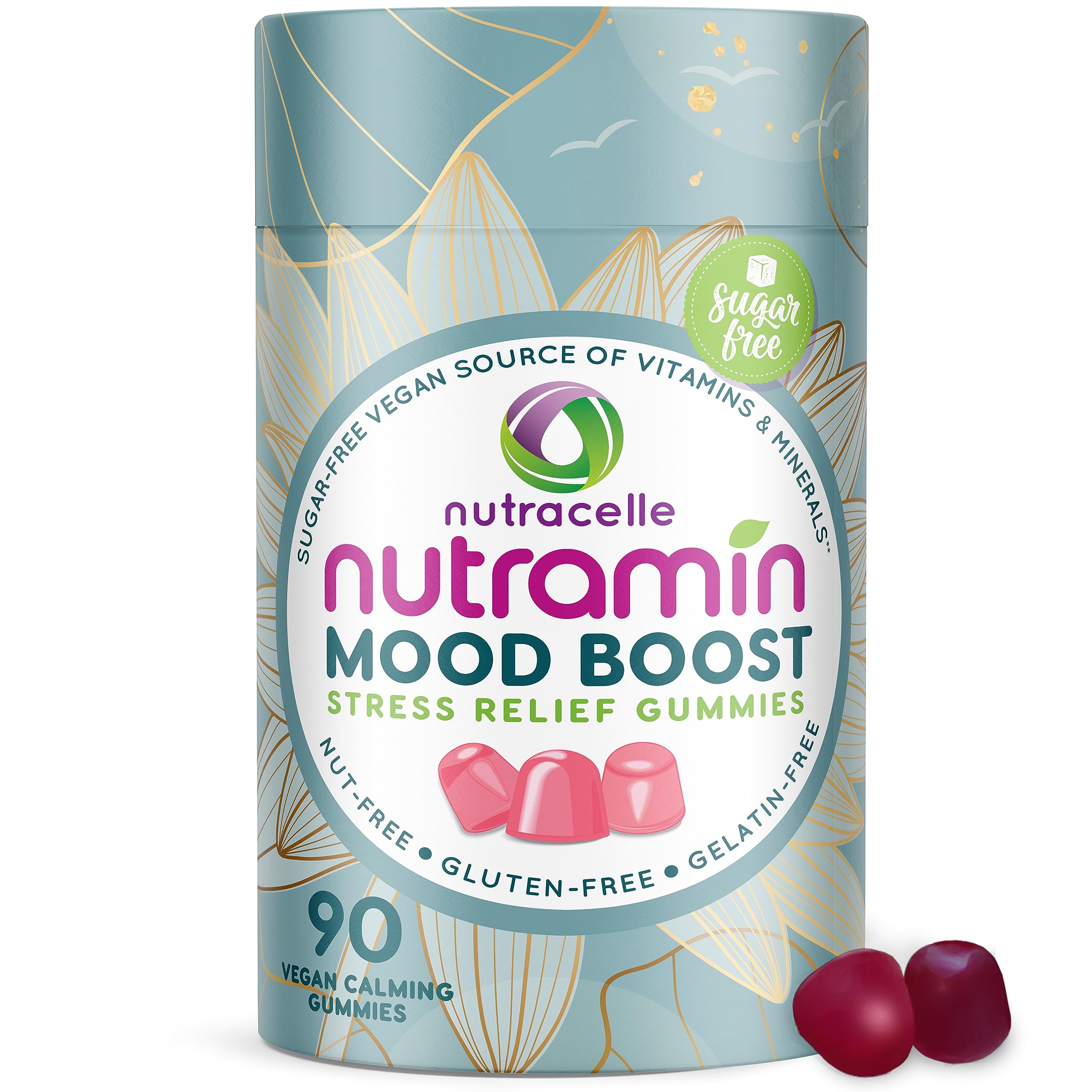 Nutracelle NUTRAMIN Mood Boost Multivitamin Gummy - Delicious & Yummy Anti-Stress Nutracelle Au supplements
