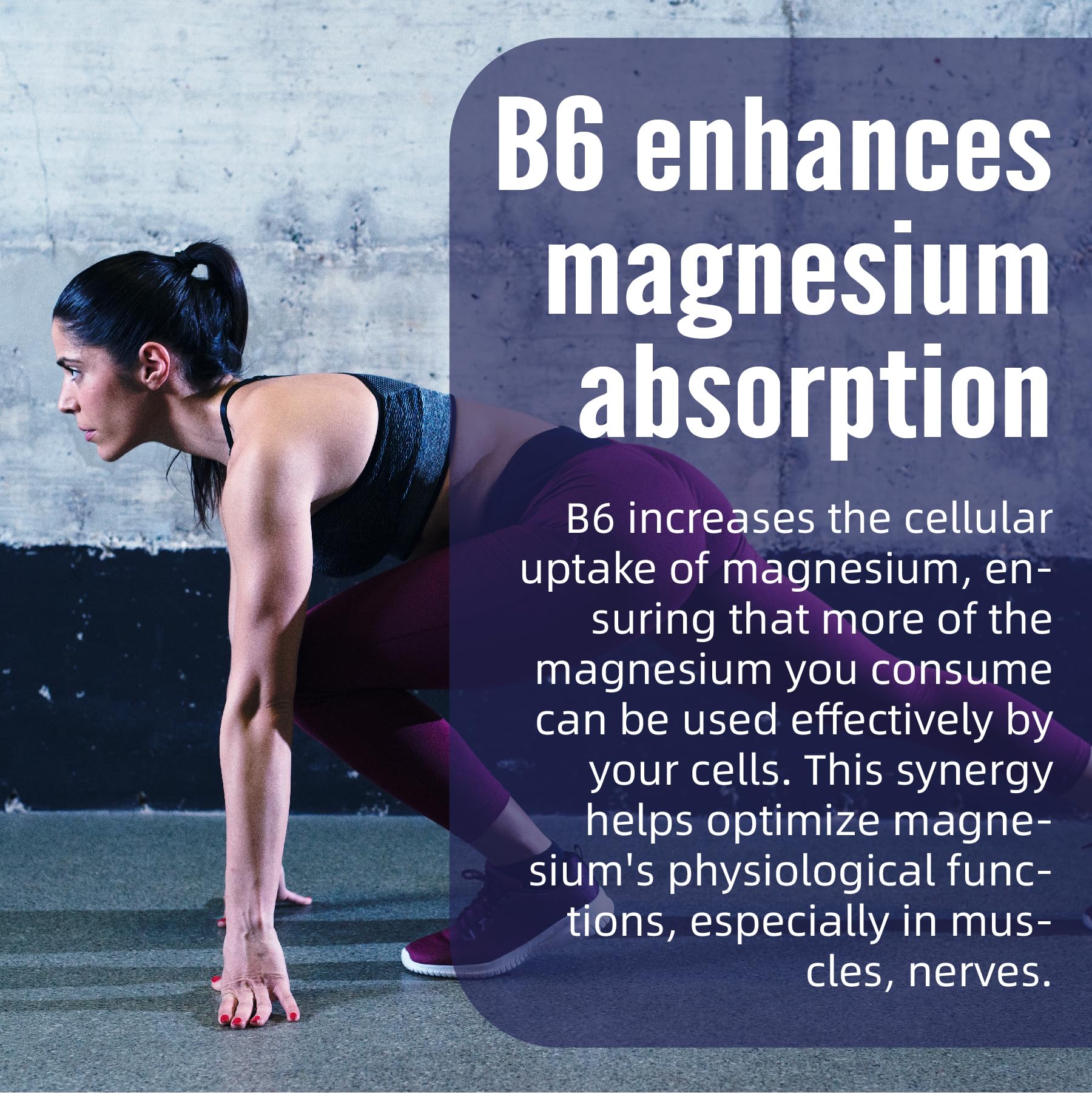 Magnesium Glycinate 500mg/250mg for Adults Teens - Plus D3,B6 & Zinc - Magnesium Glycinate Gummies,High Absorption - Support for Relaxation,Brain,Bone & Immunity Health - Sugar Free - 120Cts Lerinettia Au supplements