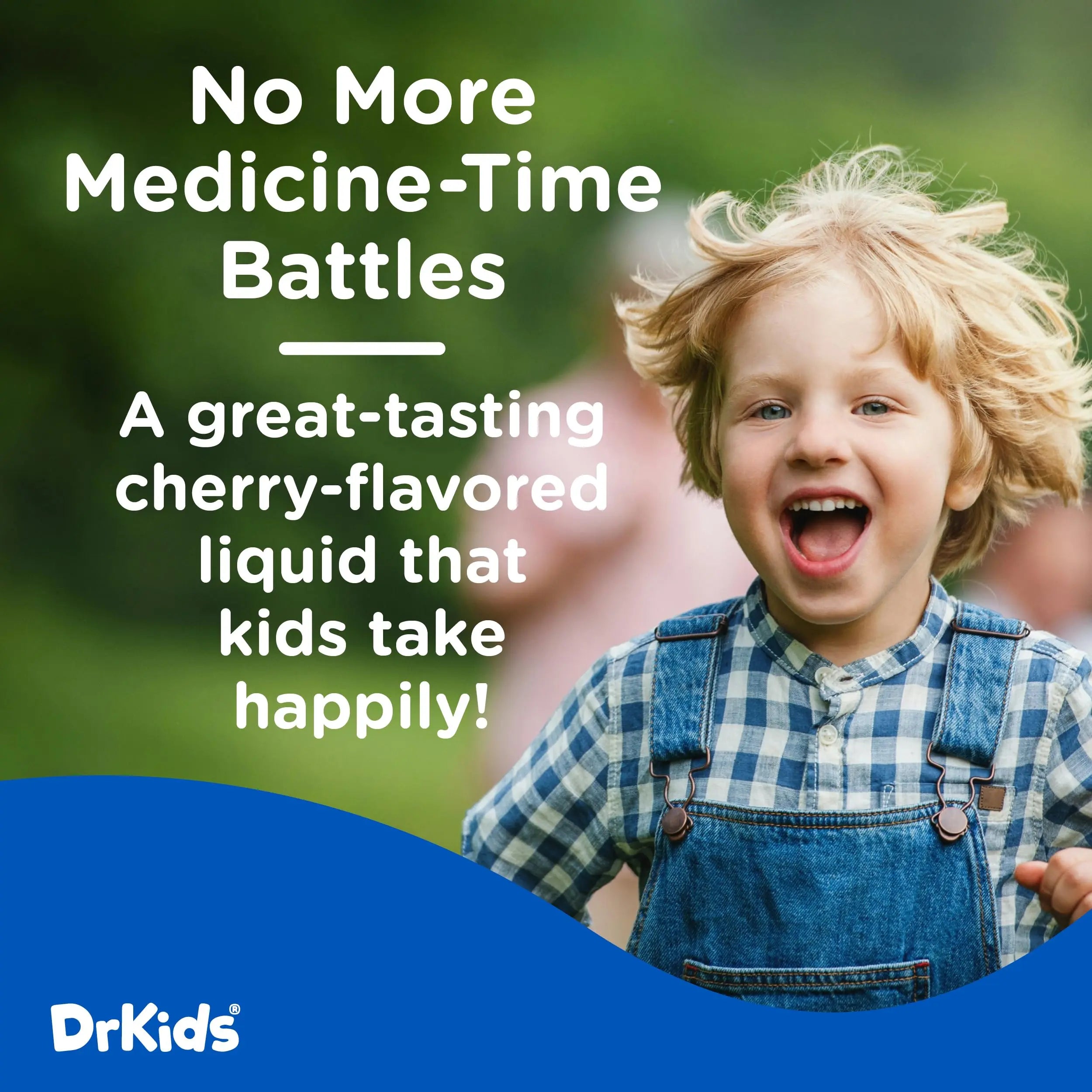 Dr. Kids Children’s Pain and Fever Medicine - Acetaminophen for Kids Ages 2-11, Pre-Measured Single-Use Vials for Headache, Sore Throat, Cold and Flu, Cherry Flavor, 30 Count Dr. Kids Au supplements