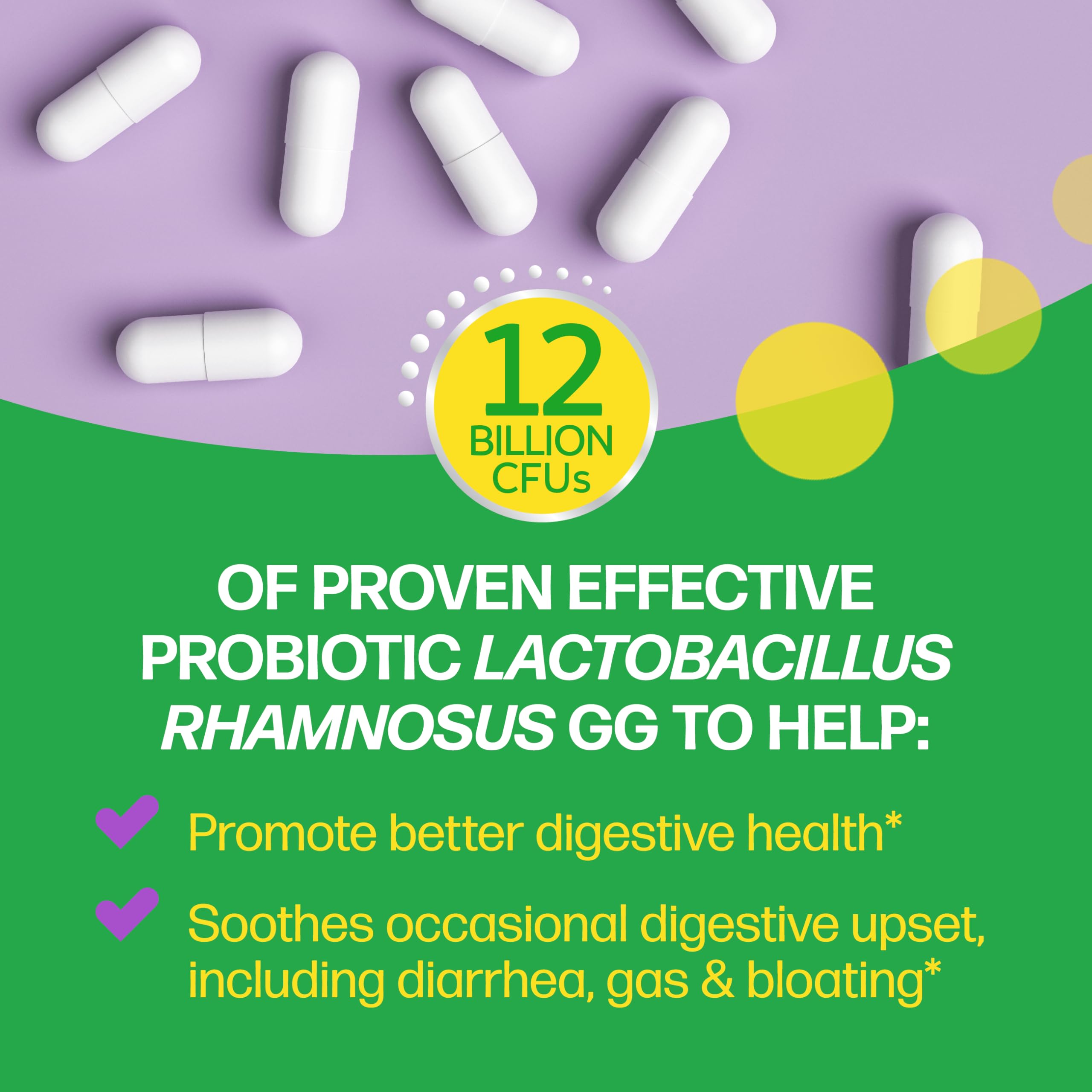 Culturelle Pro Strength Daily Probiotics For Digestive Health (2 Month Supply) with Prebiotics for Women & Men, Supports Occasional Diarrhea, Gas & Bloating, Gluten & Soy Free, 60 Count Culturelle Au supplements