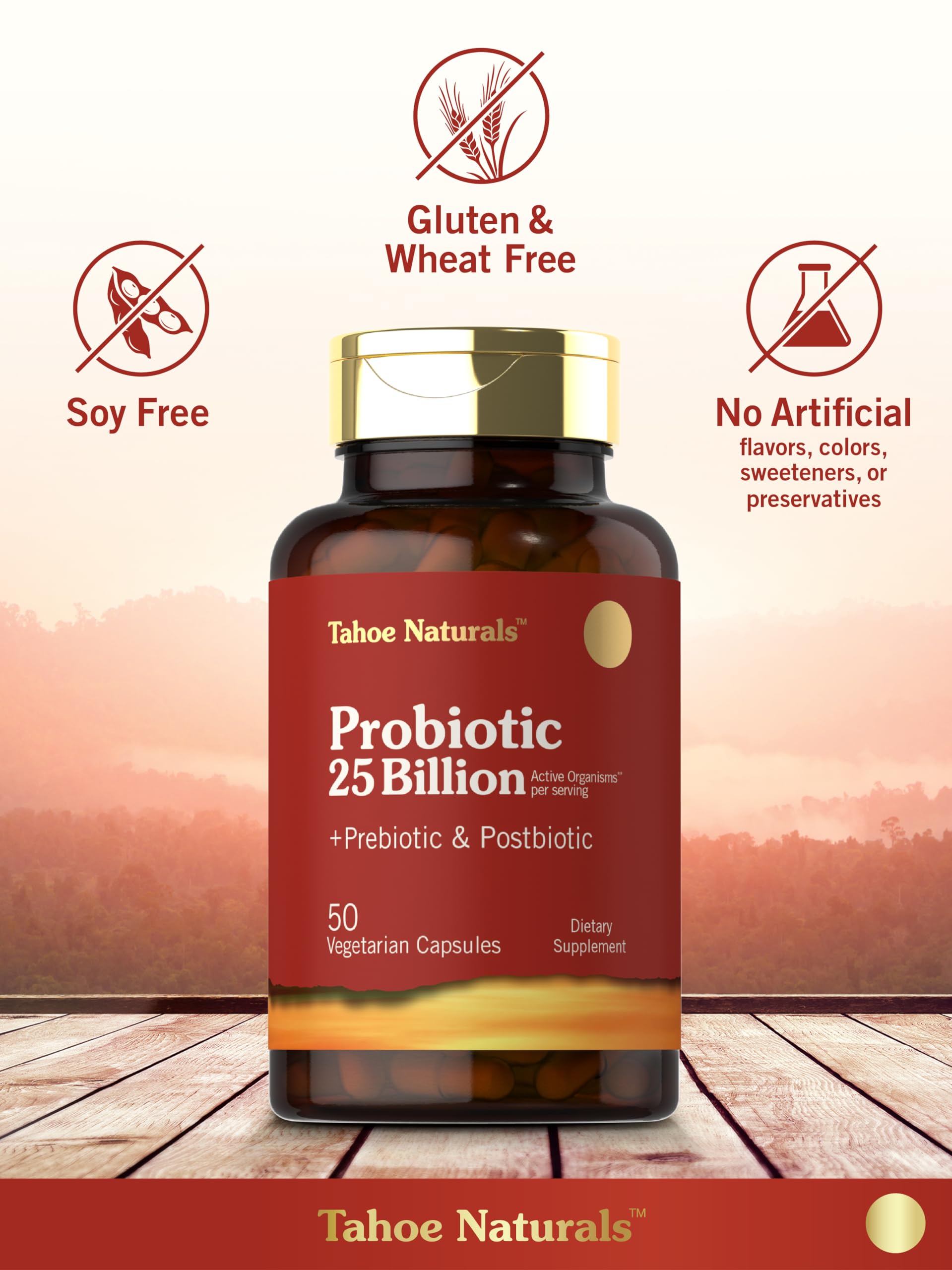 Carlyle Prebiotic, Probiotic & Postbiotic | 25 Billion CFU | 60 Powder Pills | Men and Women Carlyle Au supplements