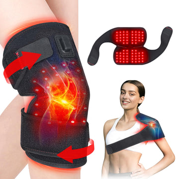 Red Light Therapy for Knee, 660nm Red Light and 850nm Near Infrared Light Therapy Device Rikimxin Au supplements