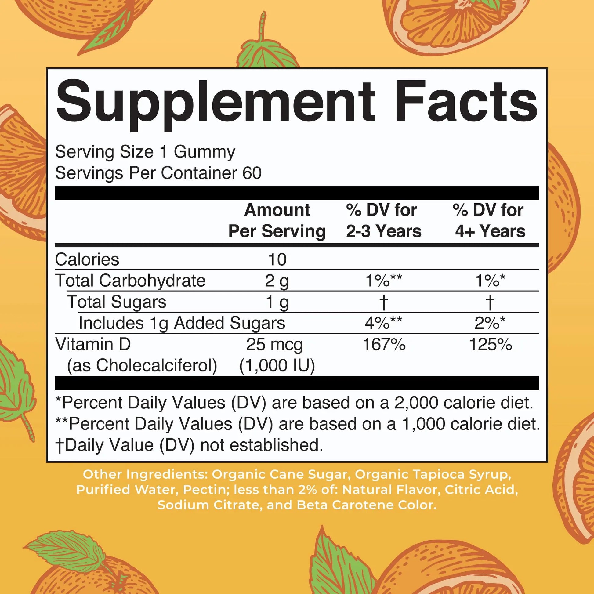 MaryRuth Organics Vitamin D3 Gummies | 2 Month Supply | Adults & Kids Vitamin D Gummy | Immune Support Supplement | VIT D3 1000IU for Bone Health&Muscle Function | Vegan | Non-GMO | Gluten Free | 60 MARYRUTH'S Au supplements