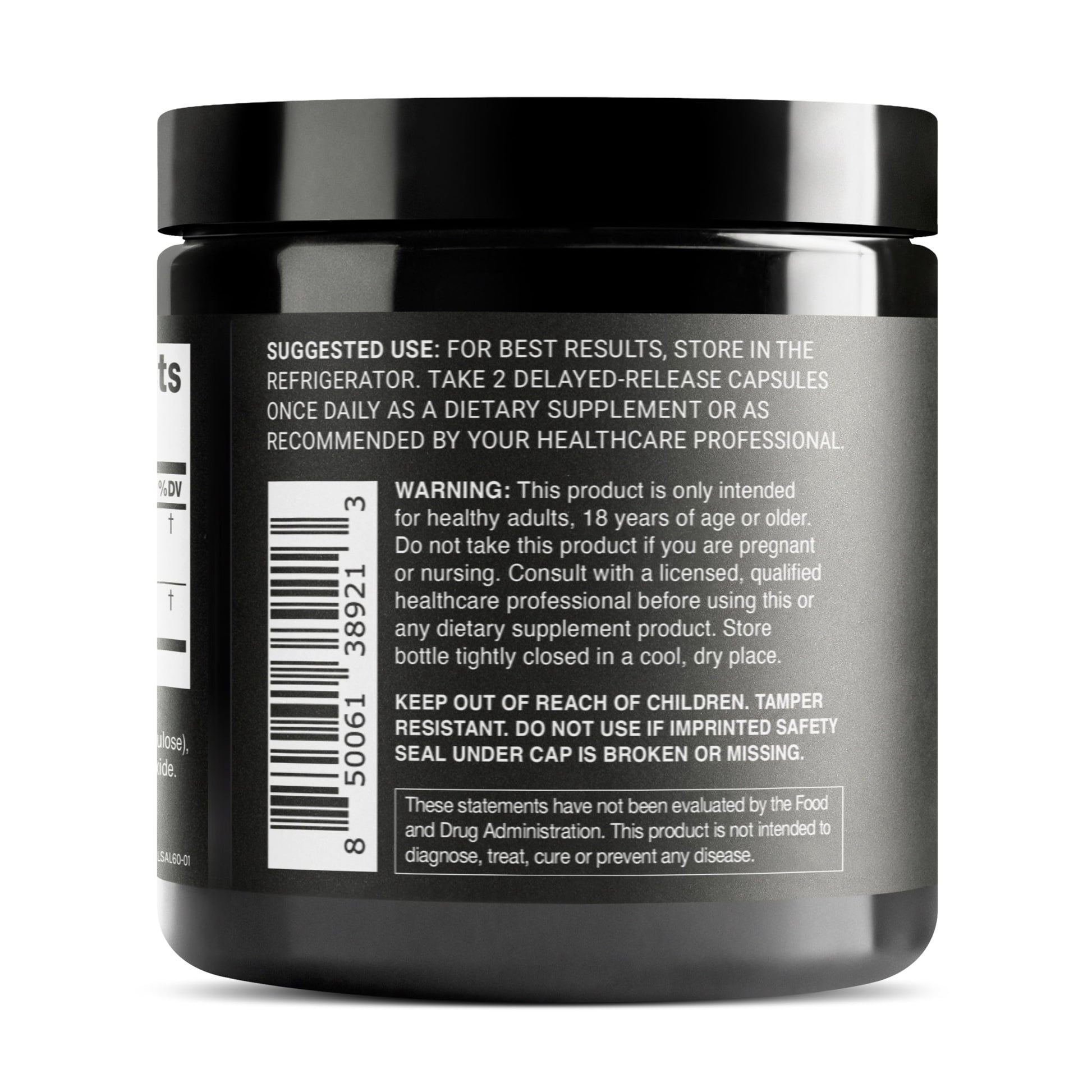Toniiq 100 Billion CFU Lactobacillus Salivarius Probiotic - Highest Verified CFU Count - Third-Party Lab Tested for Potency - 60 Vegetarian Capsules - 30 Servings - TQ Verified Toniiq Au supplements
