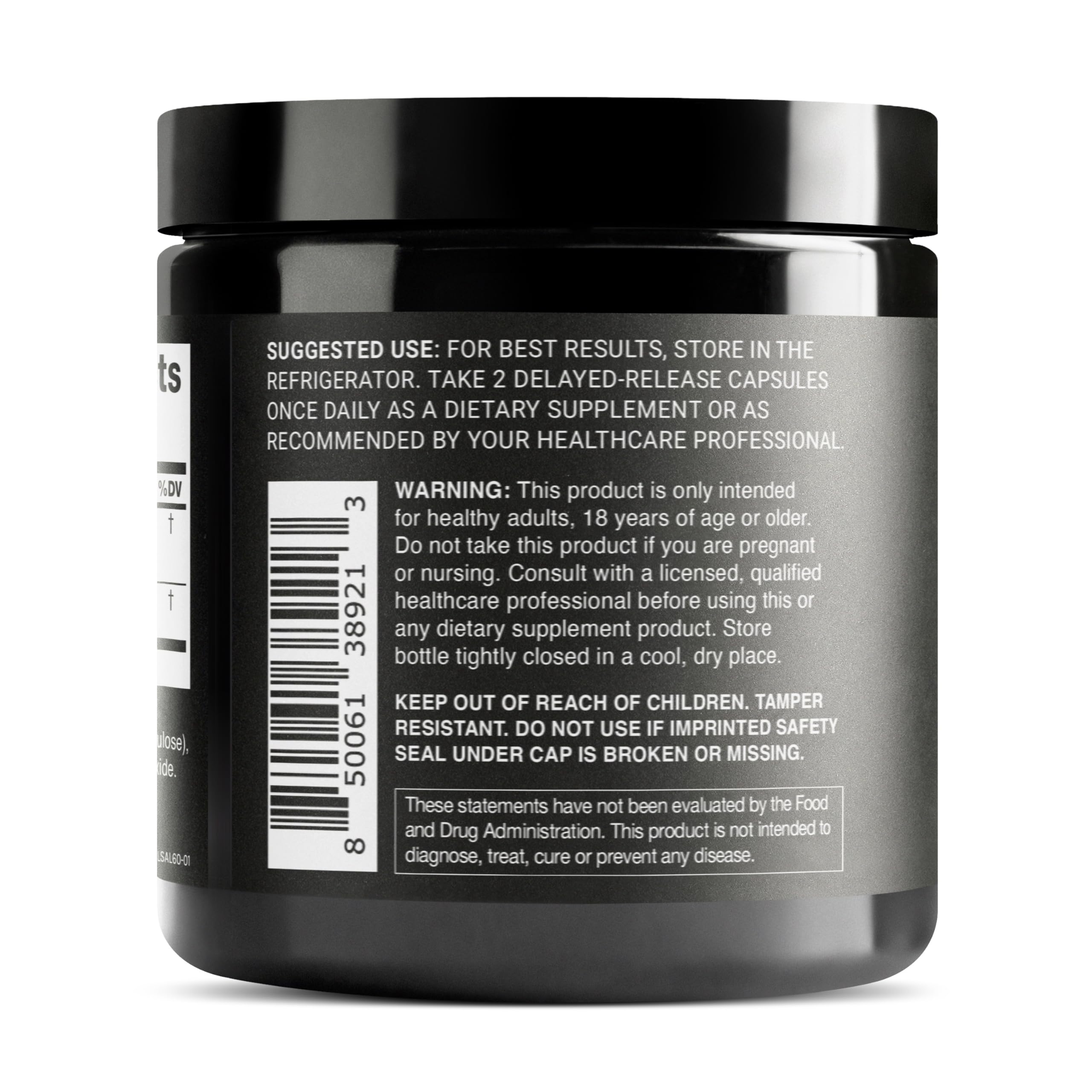Toniiq 100 Billion CFU Lactobacillus Salivarius Probiotic - Highest Verified CFU Count - Third-Party Lab Tested for Potency - 60 Vegetarian Capsules - 30 Servings - TQ Verified Toniiq Au supplements