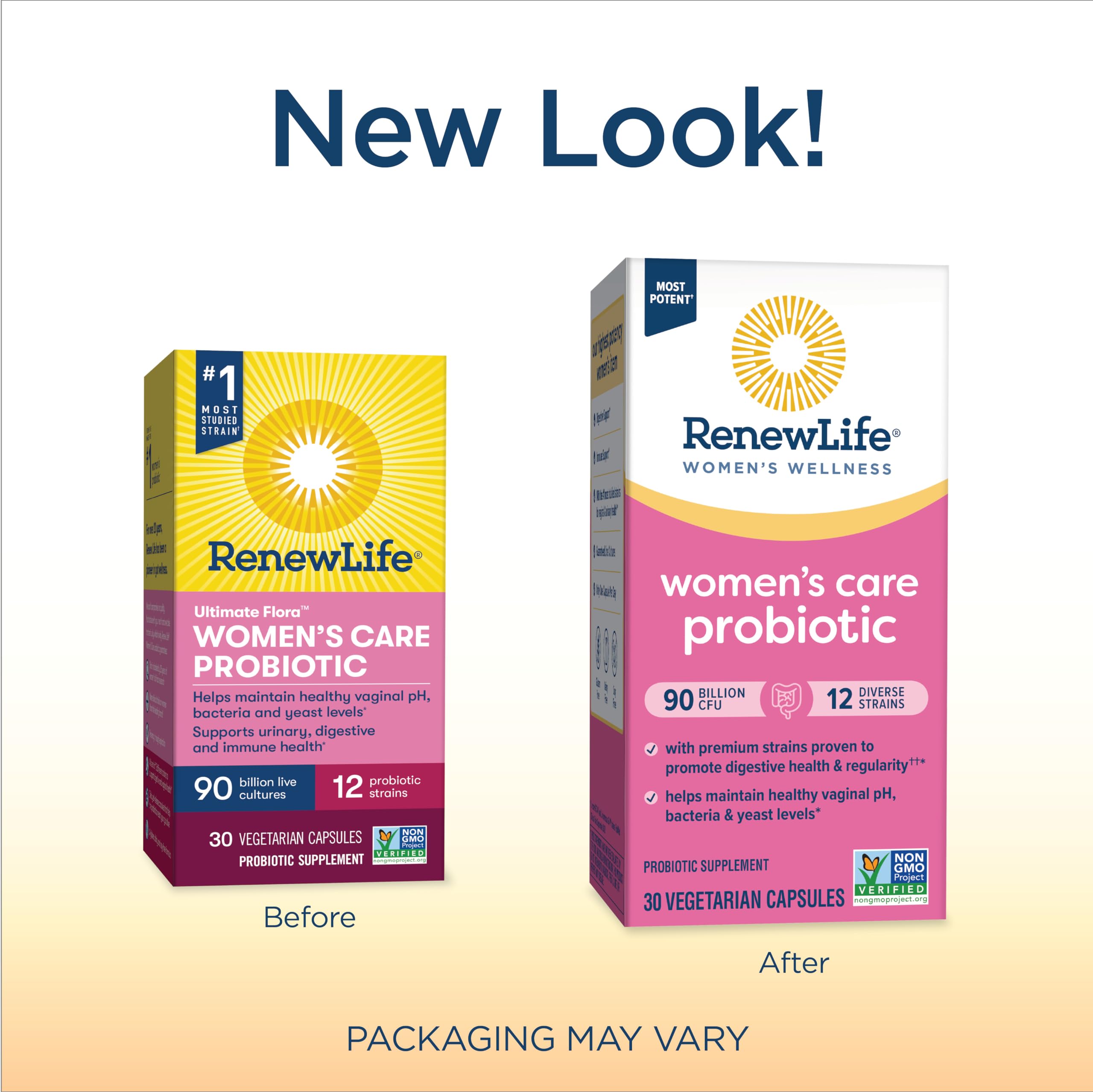 Renew Life Women's Probiotic Capsules, Supports Vaginal, Urinary, Digestive & Ultimate Renew Life Au supplements